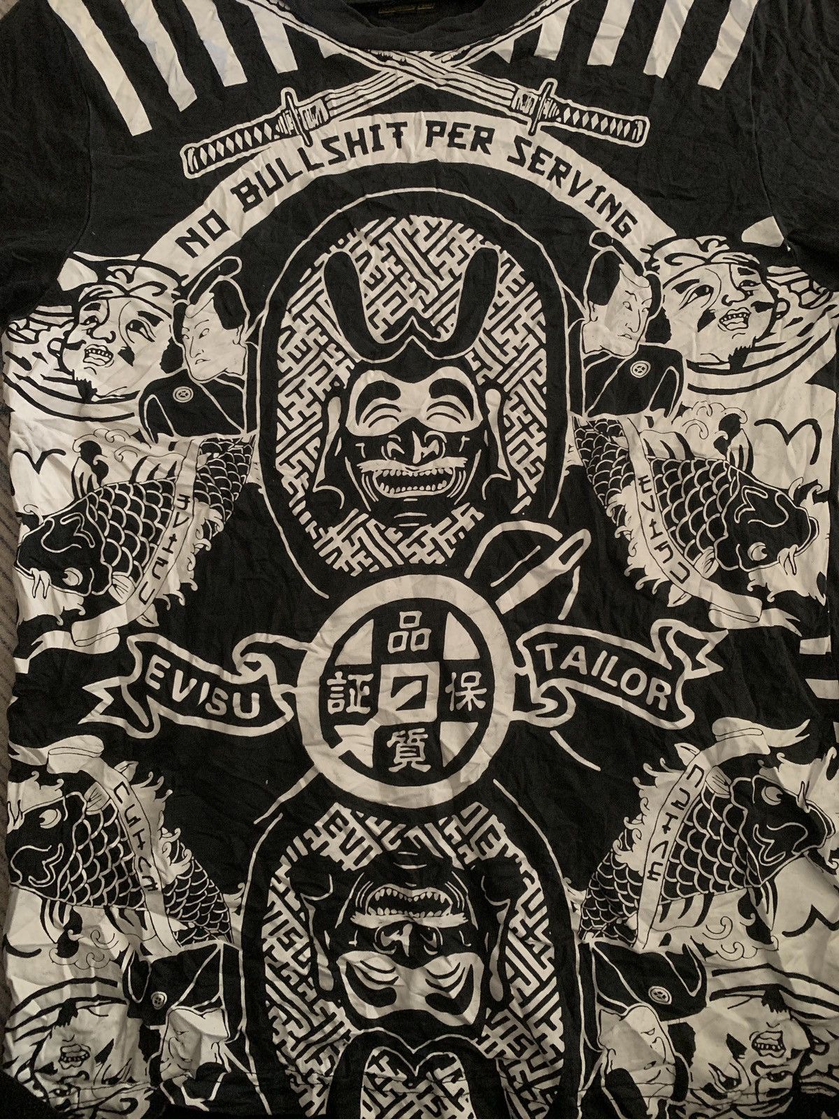 Japanese Brand × Vintage Tshirt Evisu Branch Size US M / EU 48-50 / 2 - 4 Thumbnail