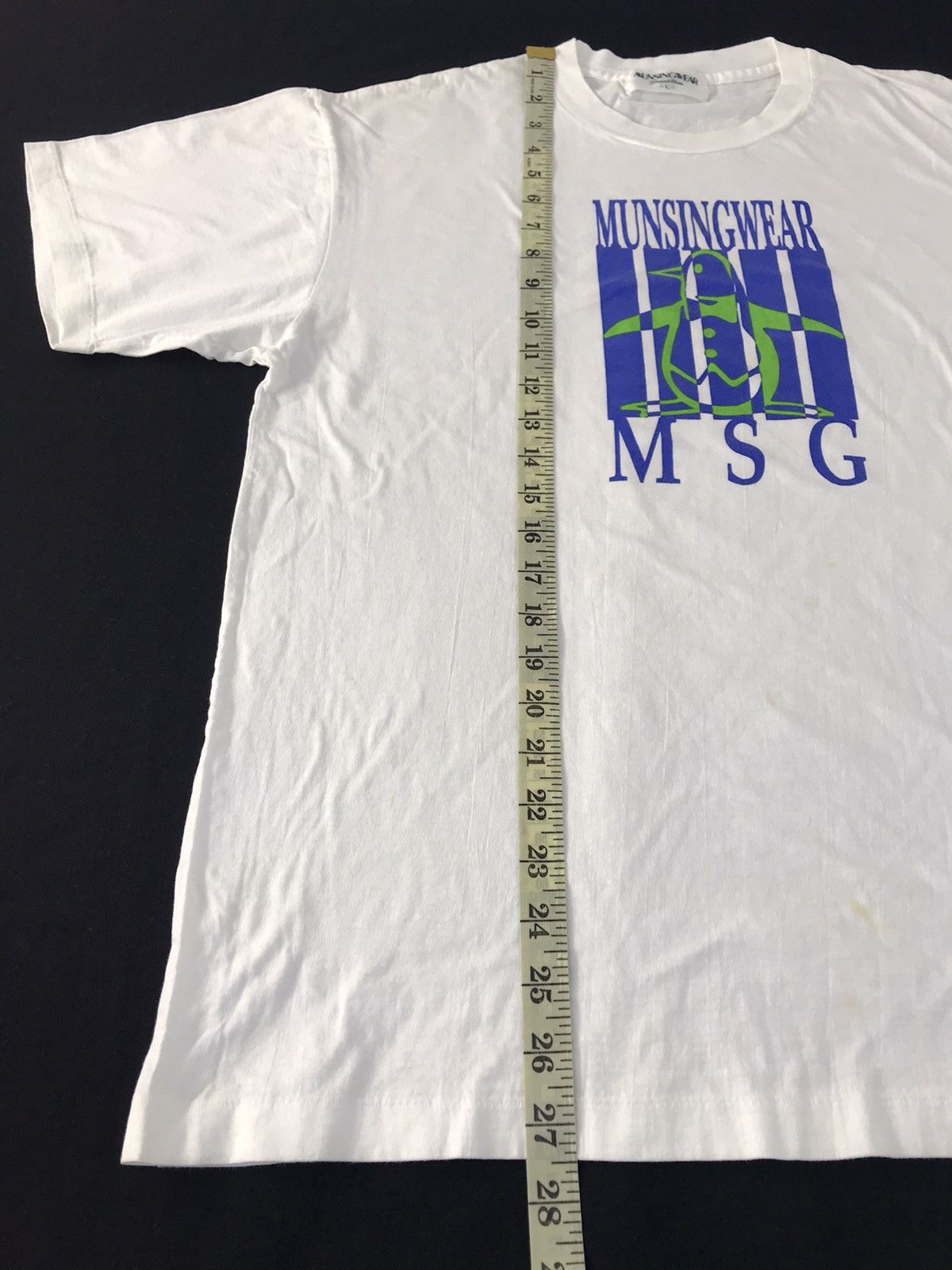 Japanese Brand 90s Munsingwear MSG Grand Slam Printed Tee Size US M / EU 48-50 / 2 - 9 Thumbnail