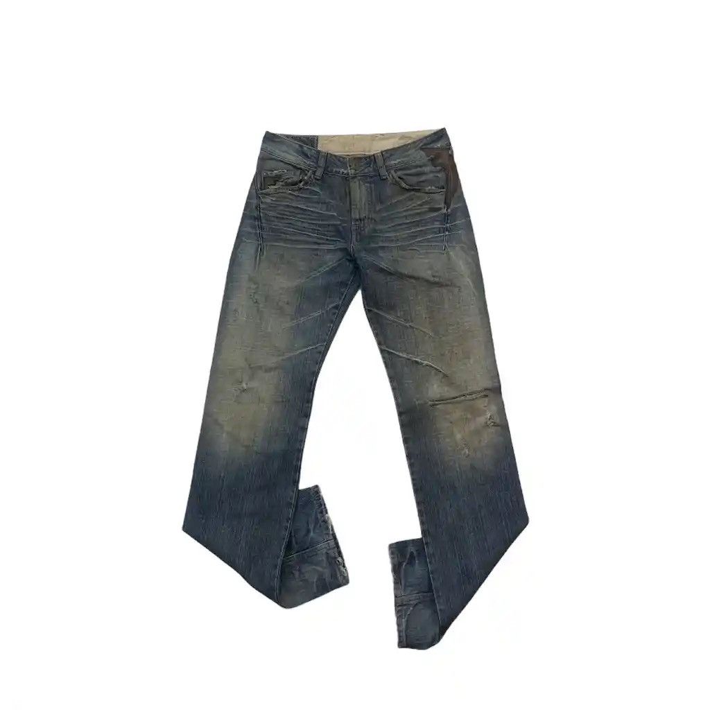 image of Distressed Denim Mfg 31X33 Jeans in Blue, Men's