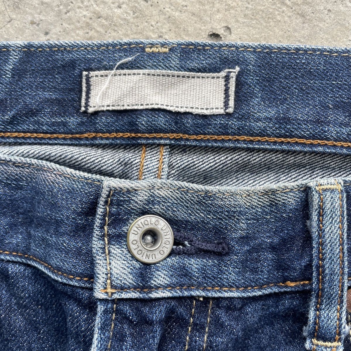 Japanese Brand W34x28.5 Vintage Japanese Faded Denim Pants Jeans Size US 34 / EU 50 - 6 Thumbnail