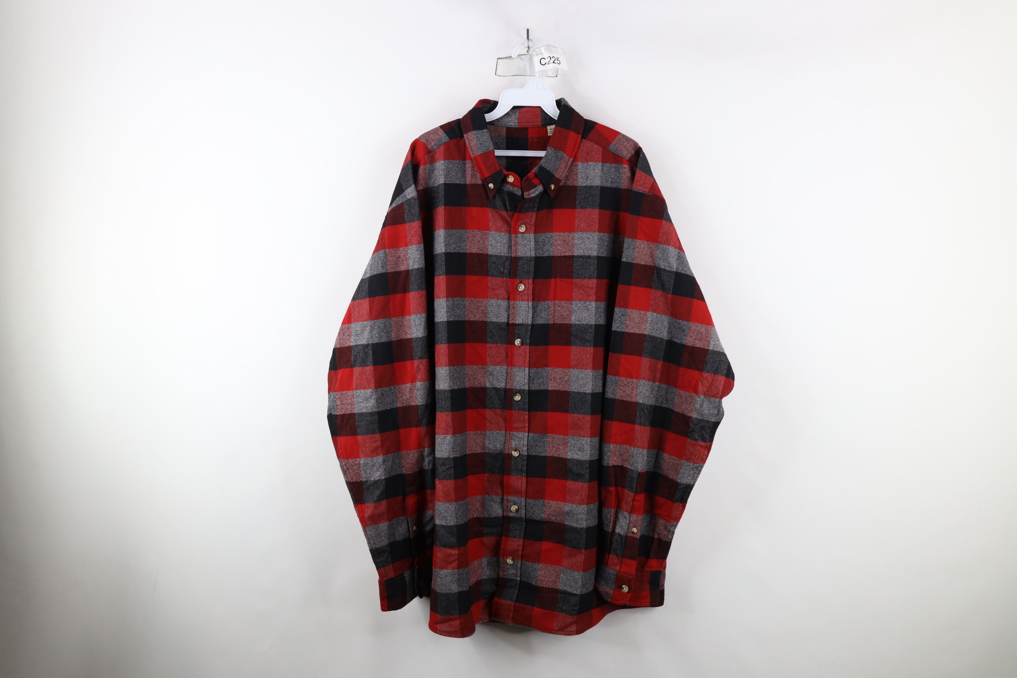 Vintage Vintage Y2K Streetwear Collared Button Down Shirt Plaid Size US XL / EU 56 / 4 - 1 Thumbnail