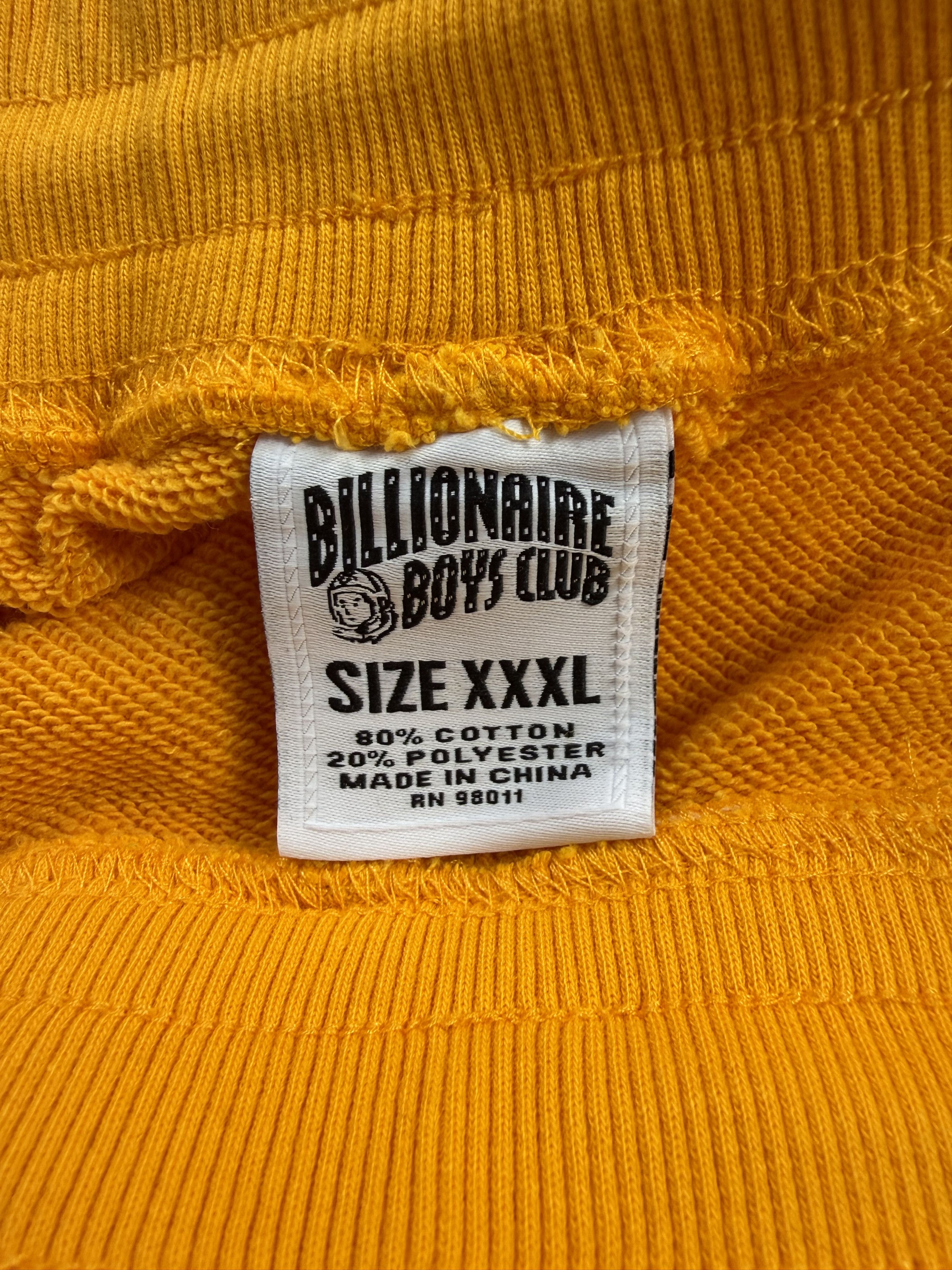 Billionaire Boys Club Billionaire Boys Club Orange Heart Mind Unity Sweats XXXL Size US 42 / EU 58 - 6 Thumbnail