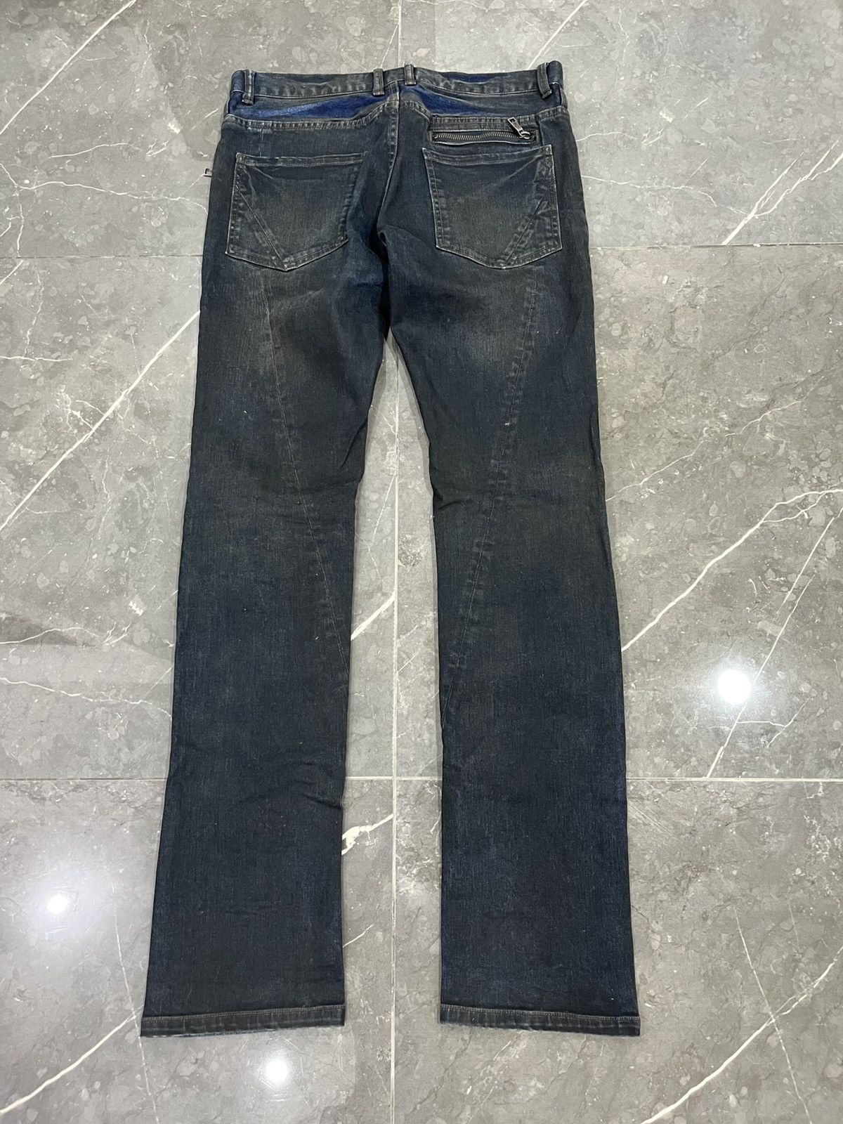 Schlussel SCHLUSSEL BLACK WAXED JEANS Size US 32 / EU 48 - 2 Thumbnail