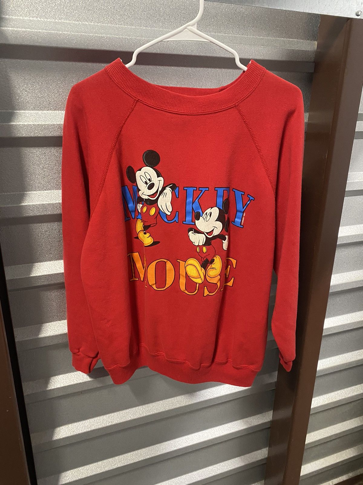 Disney × Vintage 1990’s Disney Mickey Sweatshirt Size US L / EU 52-54 / 3 - 1 Thumbnail
