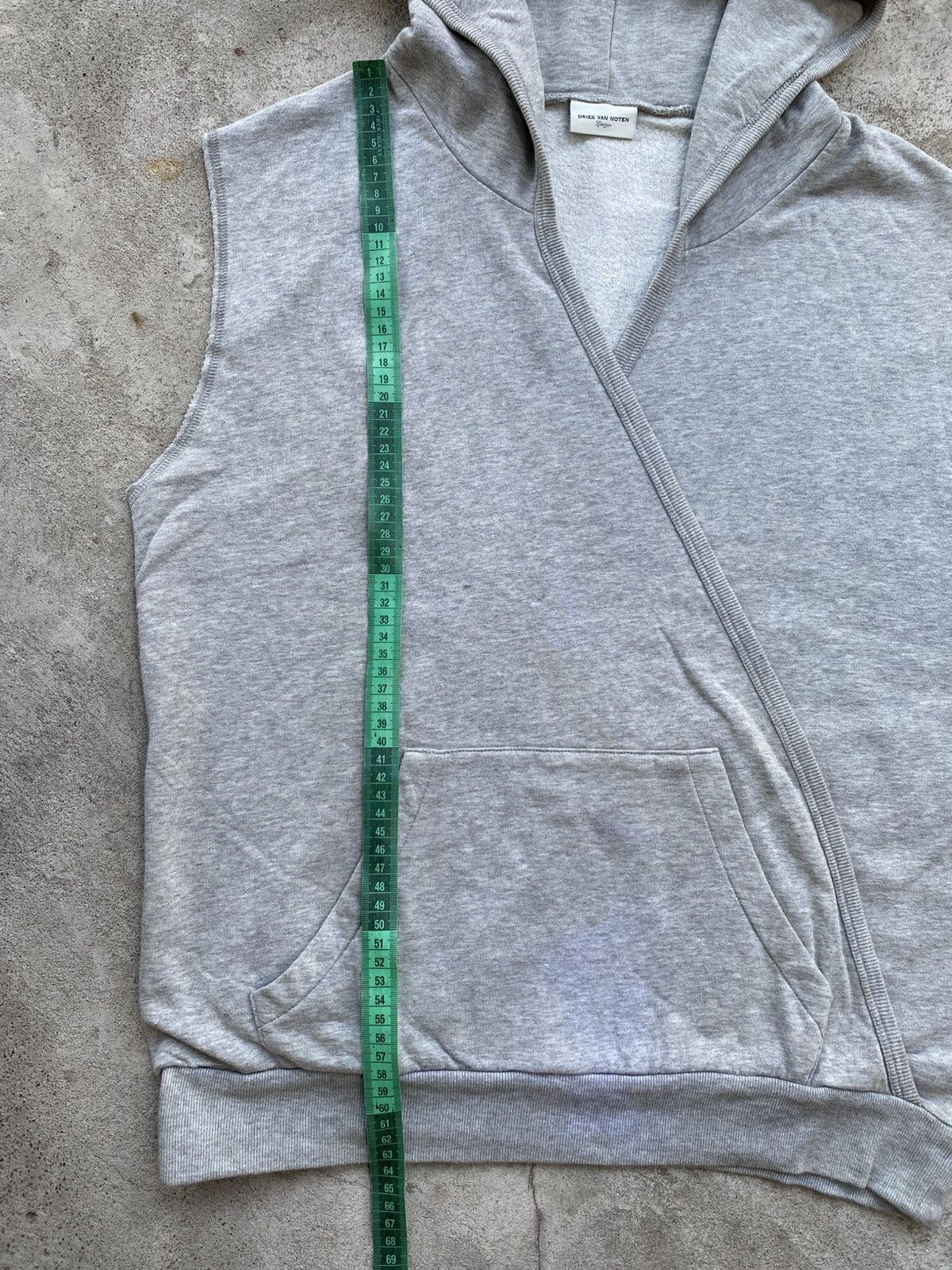 Dries Van Noten DRIES VAN NOTEN SLEEVELESS HOODIE Size US M / EU 48-50 / 2 - 8 Thumbnail