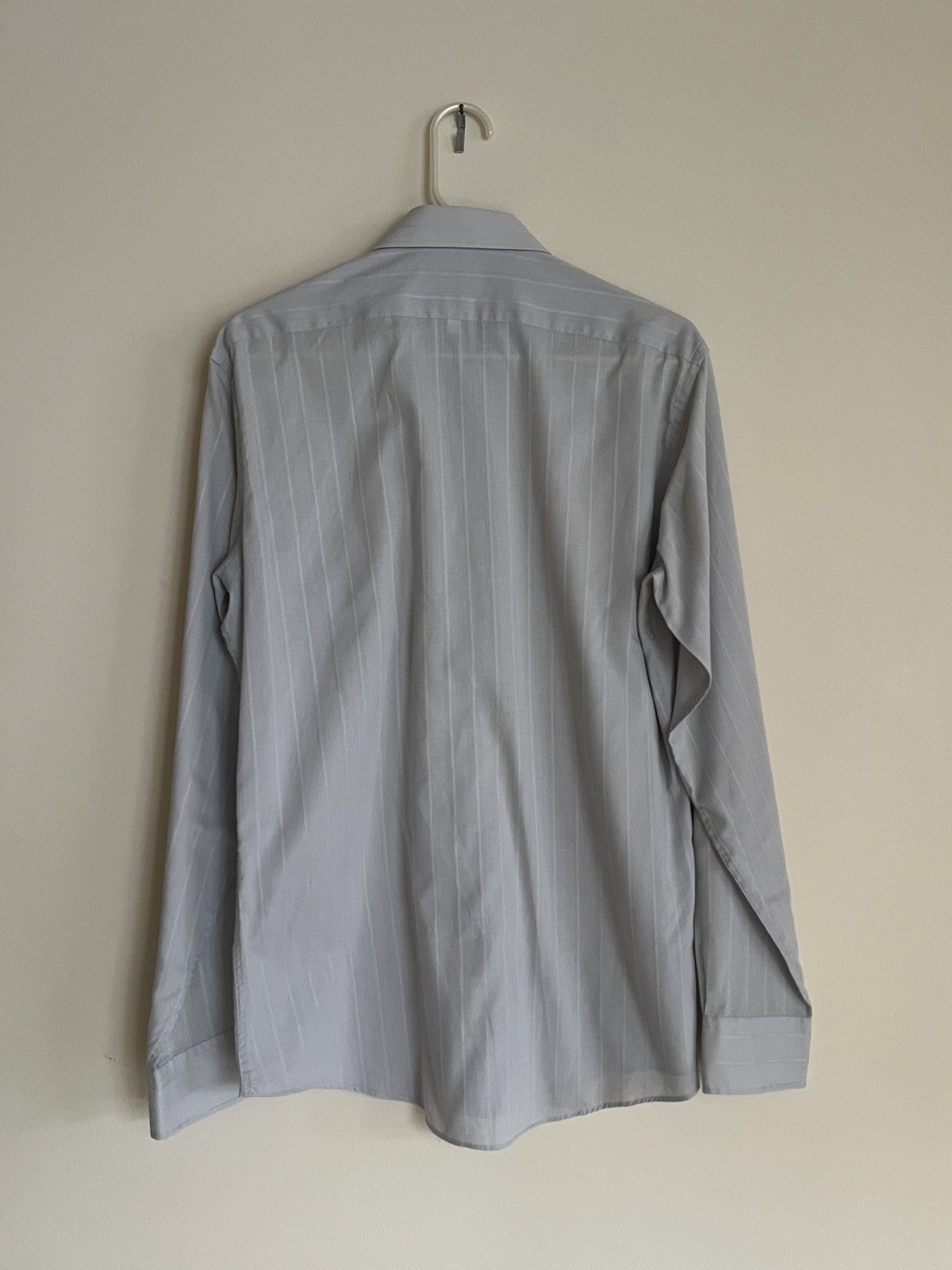 Vintage Yves Saint Laurent - Striped Dress Shirt Size 34S - 3 Thumbnail