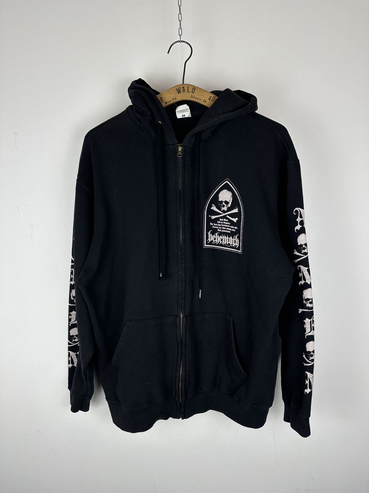 Behemoth Amen Tour Hooded Sweatshirt Black Metal Emperor