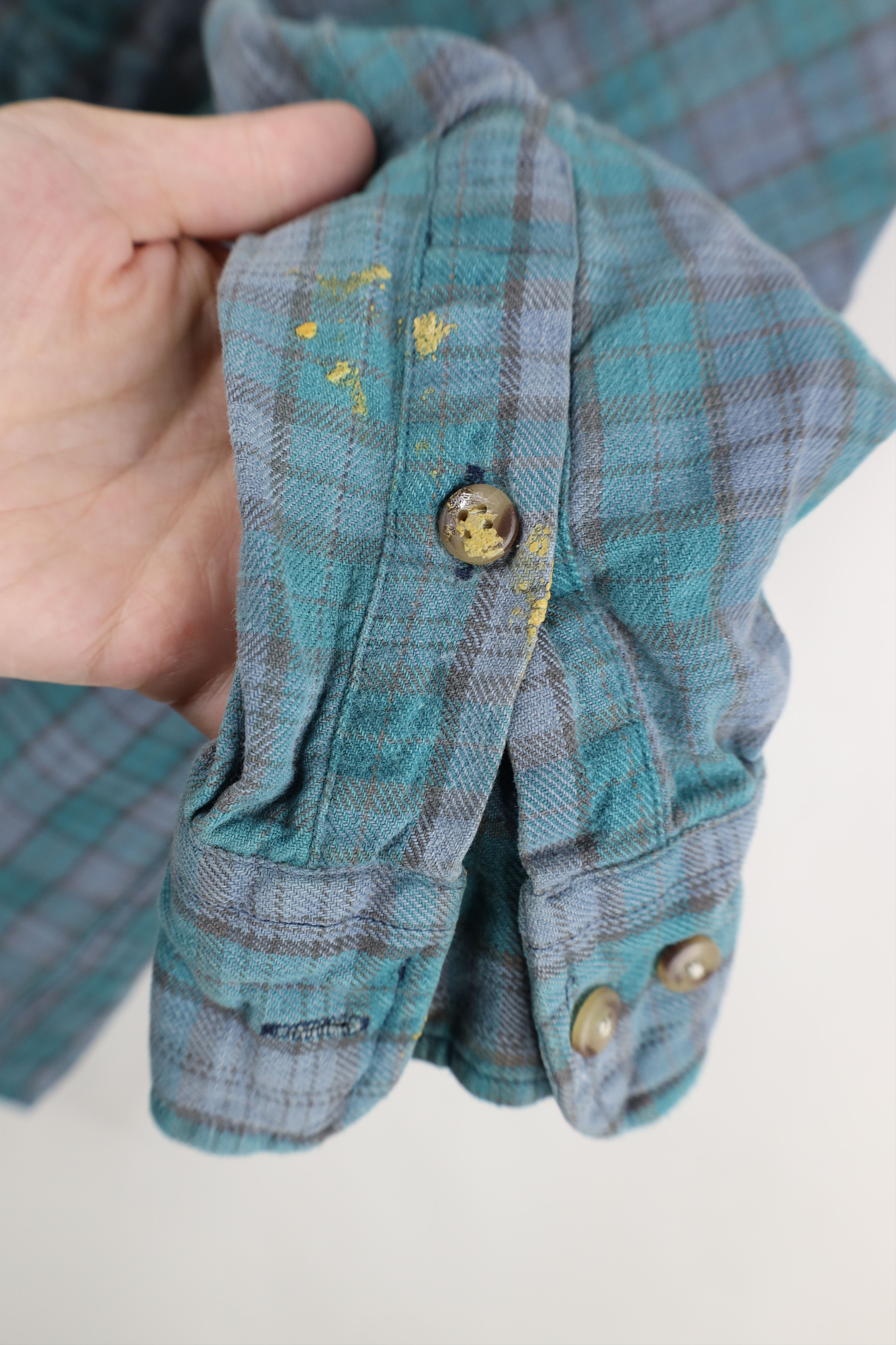 Vintage Vintage 90s Streetwear Flannel Collared Button Down Shirt Size US M / EU 48-50 / 2 - 9 Thumbnail
