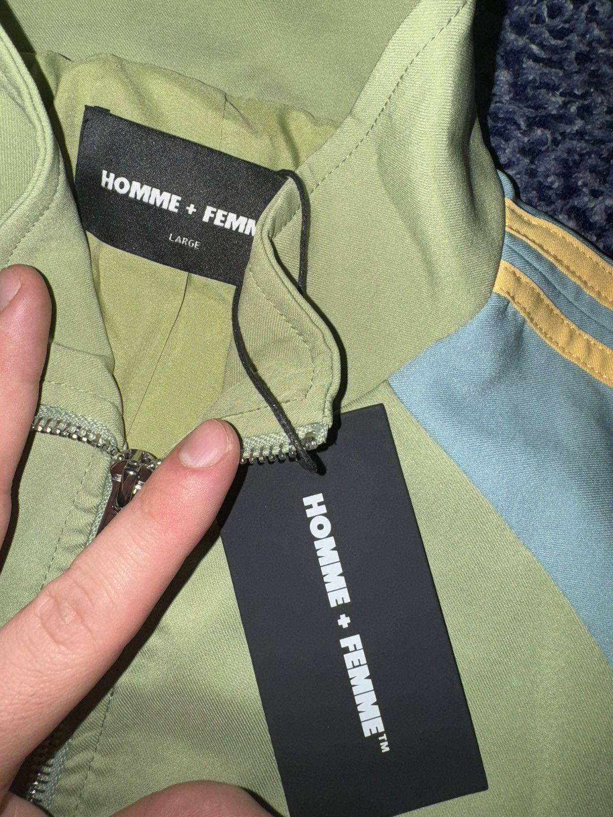 Homme + Femme La Homme + Femme Track Suit Jacket Size US L / EU 52-54 / 3 - 3 Thumbnail