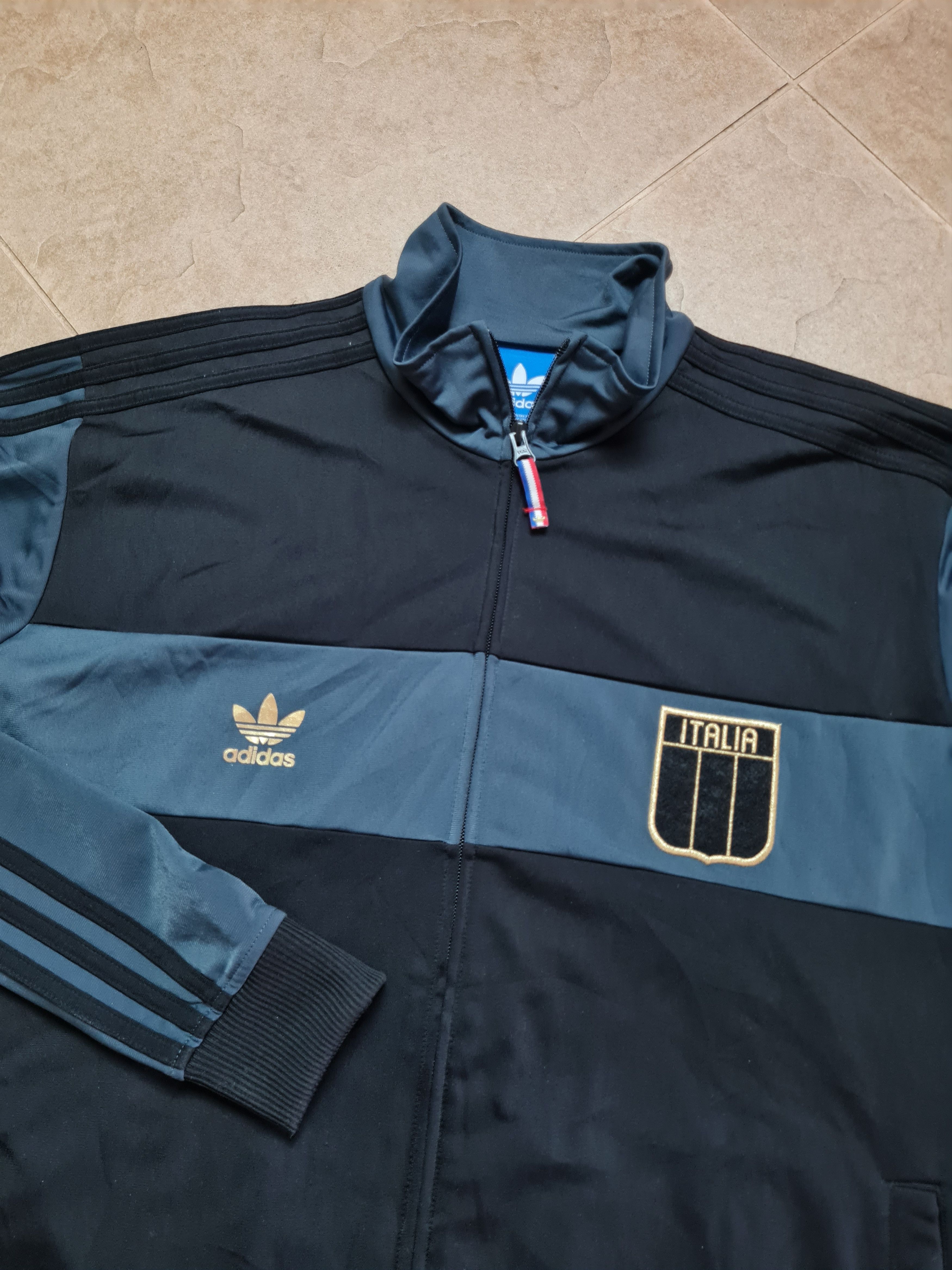 Adidas Vintage Adidas Originals Italy #7 Full Zip Jacket Track Top Size US XL / EU 56 / 4 - 5 Thumbnail
