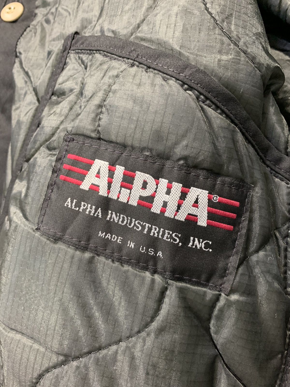 Alpha Industries Vintage Alpha Industries M-65 Padded Field Coat Jacket Size US L / EU 52-54 / 3 - 8 Thumbnail
