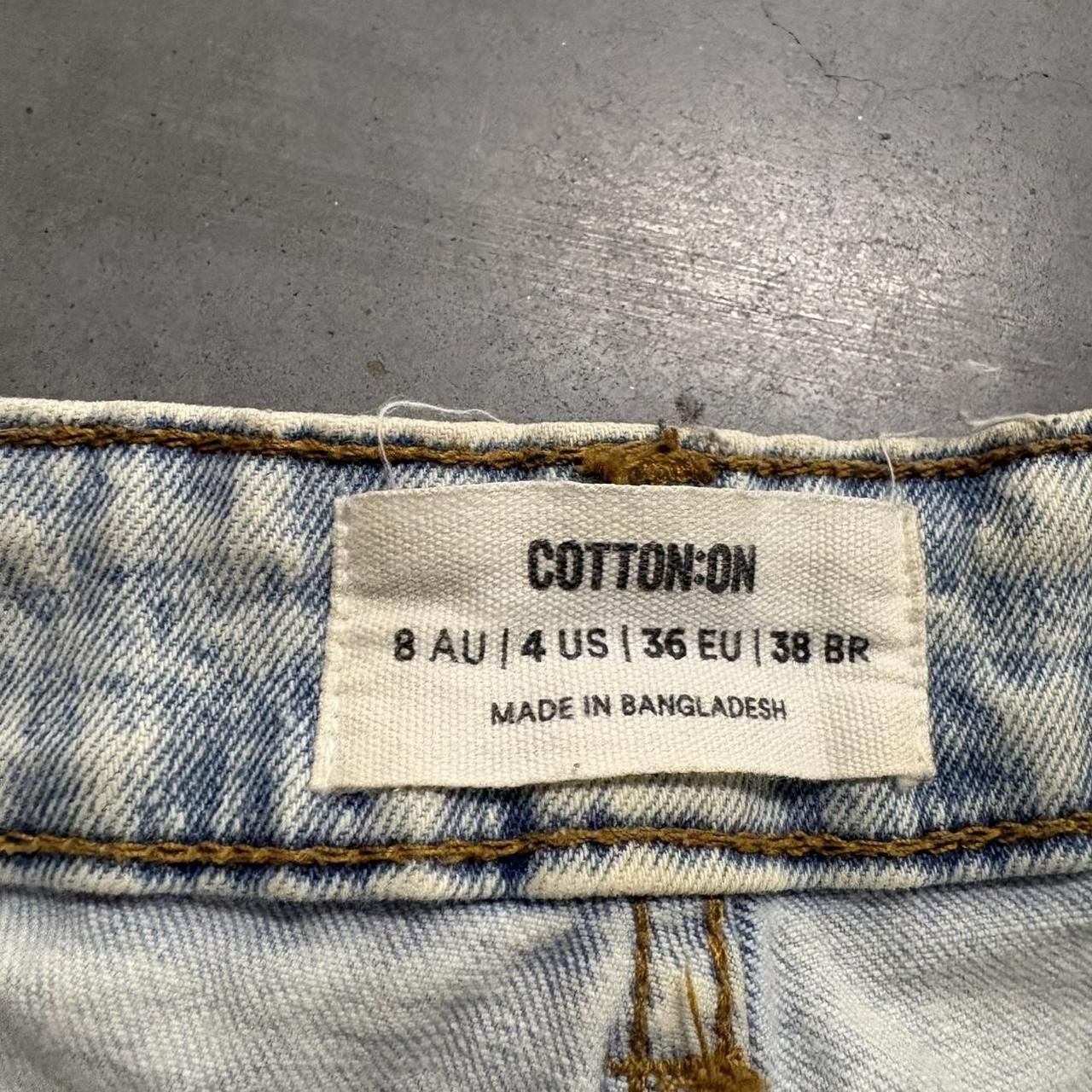 Vintage Crazy Vintage Y2K/2000s Baggy Wideleg Light Wash Denim Jeans! Size 24" / US 00 / IT 34 - 6 Thumbnail