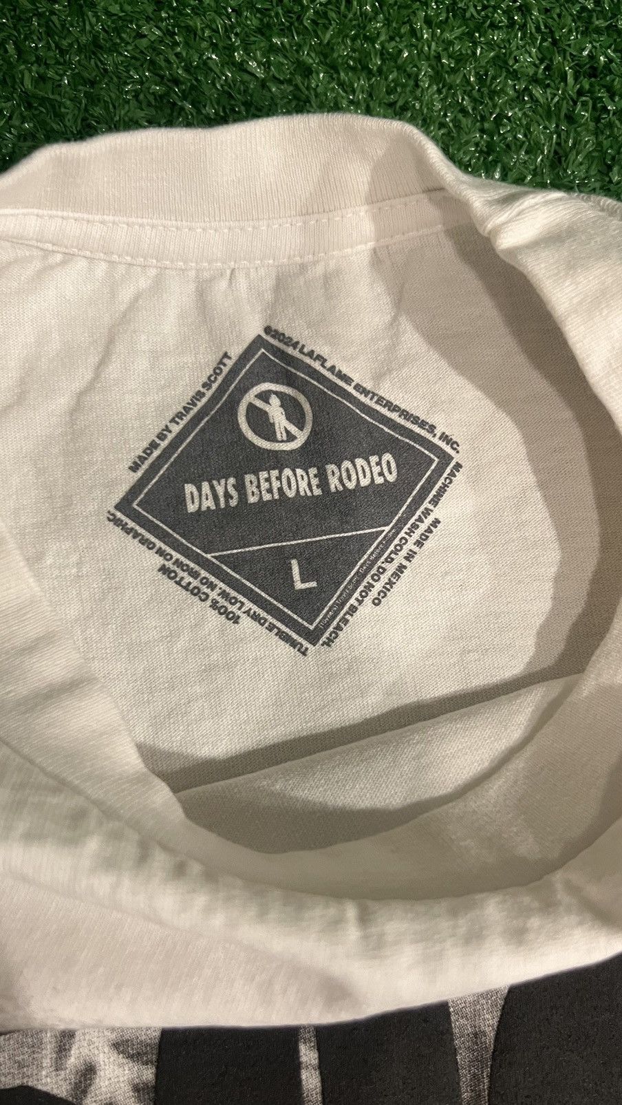 Travis Scott × Young Thug CJ X SP5DER DAYS BEFORE R5DEO TEE Size US L / EU 52-54 / 3 - 3 Thumbnail