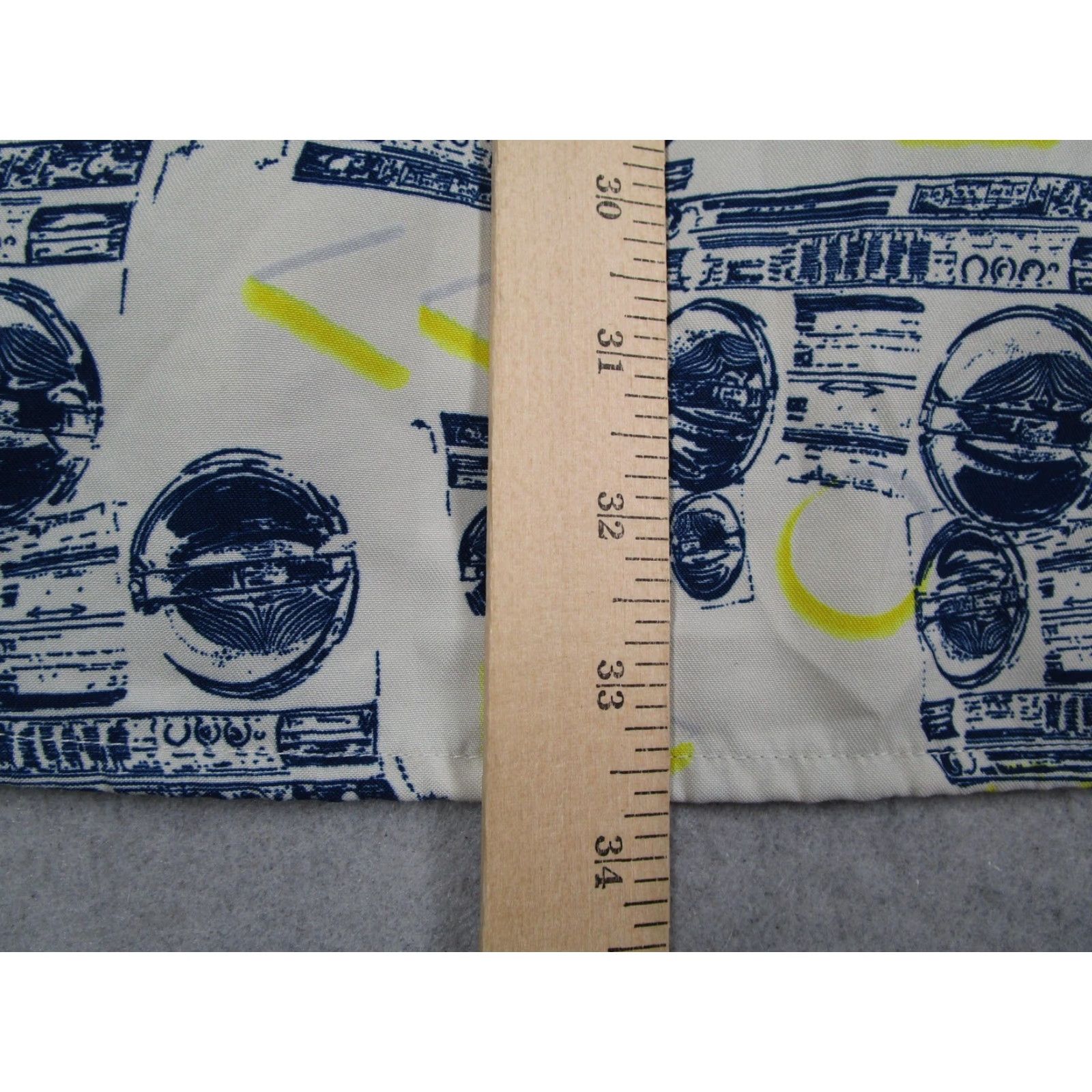 Pepe Jeans VINTAGE Pepe Jeans London Shirt Mens XXL White Blue AOP Boombox Print Loop Collar Y2K Size US XXL / EU 58 / 5 - 7 Thumbnail