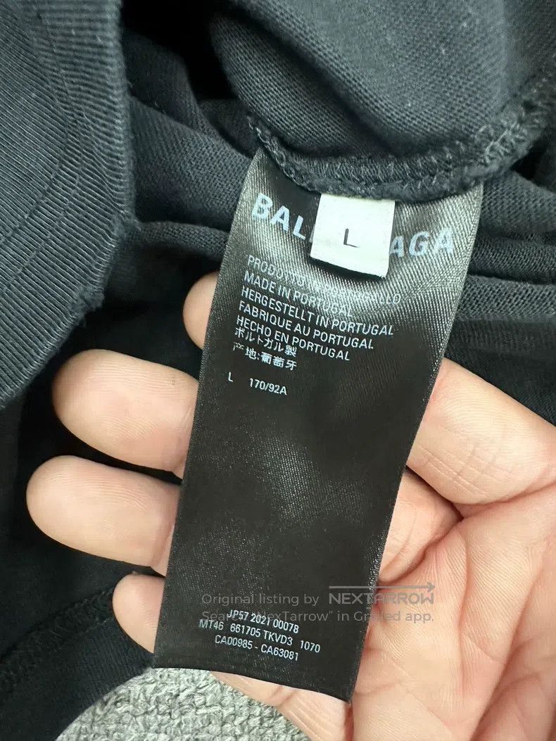 Balenciaga Balenciaga Short-sleeve T-shirt Size US L / EU 52-54 / 3 - 4 Thumbnail
