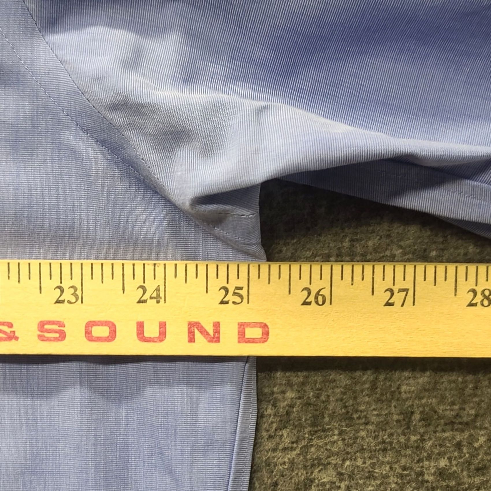 Brooks Brothers Brooks Brothers Shirt Mens 16 Regular Long Sleeve Button-Up Non-Iron Blue Cotton Size US L / EU 52-54 / 3 - 5 Thumbnail