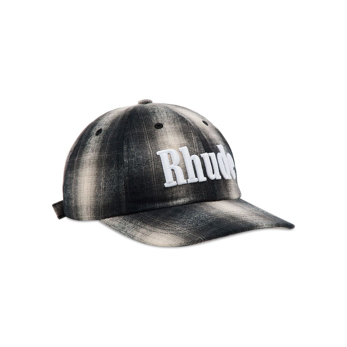 Rhude RHUDE Gray Flannel 6-Panel Cap Size ONE SIZE - 1 Thumbnail