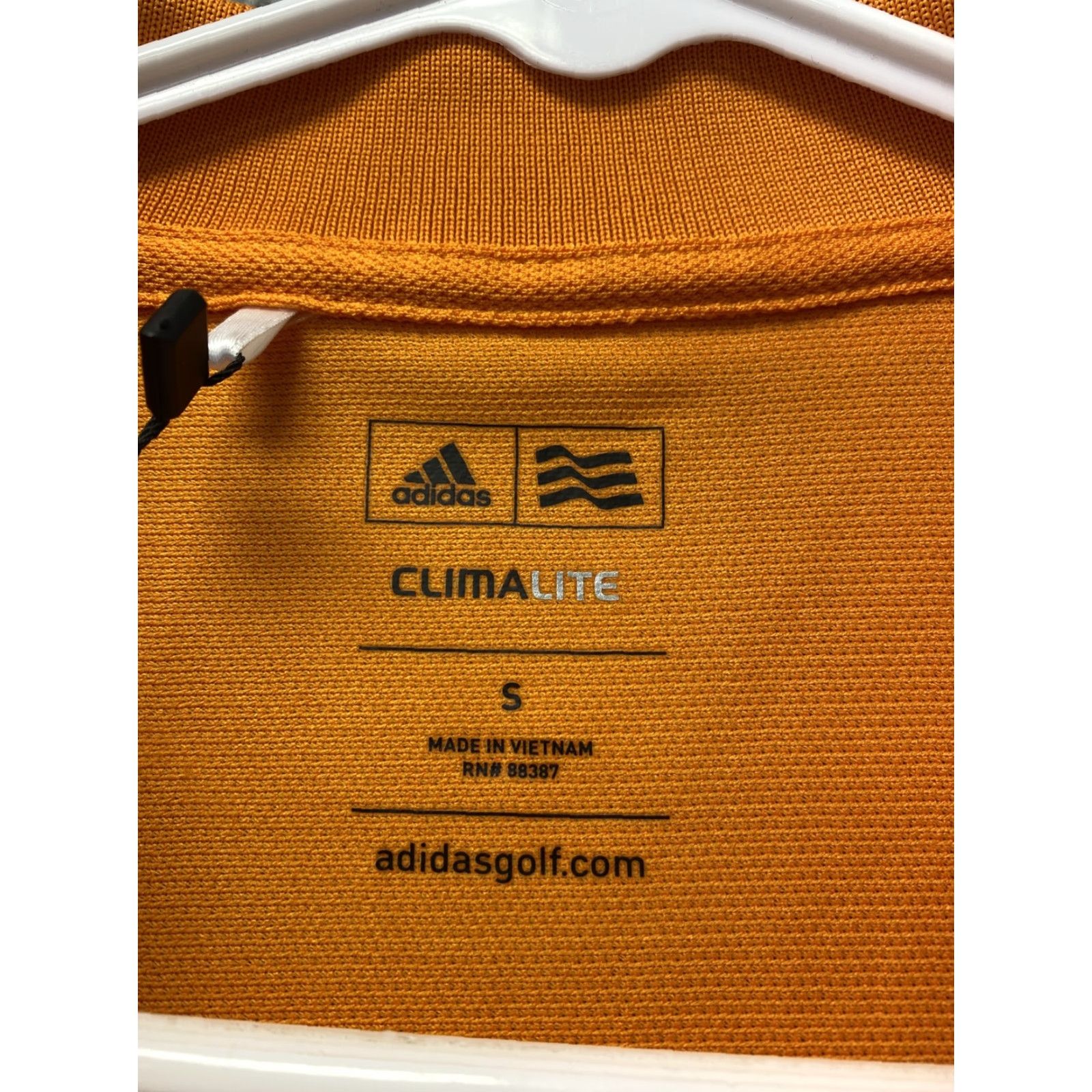 Adidas adidas Golf Polo Shirt Mens Orange Short Sleeve S Performance /110-29 Size US S / EU 44-46 / 1 - 6 Thumbnail