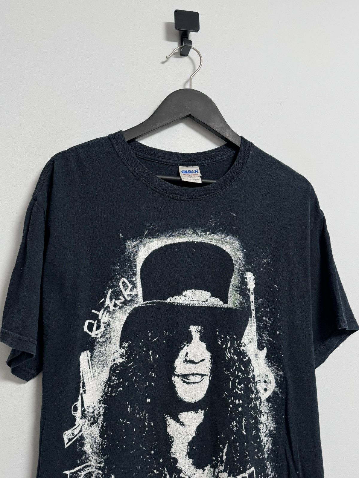 Gildan Slash Guns & Roses T Shirt Hanes Rock N Roll Graphic Print Size US L / EU 52-54 / 3 - 2 Thumbnail