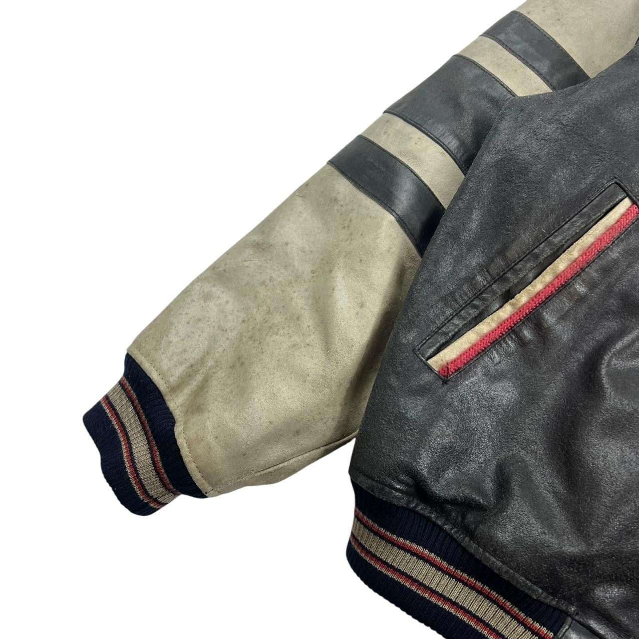 Avirex Vintage Avirex Hockey All Star Goalers Leather Jacket Medium Size US M / EU 48-50 / 2 - 4 Thumbnail