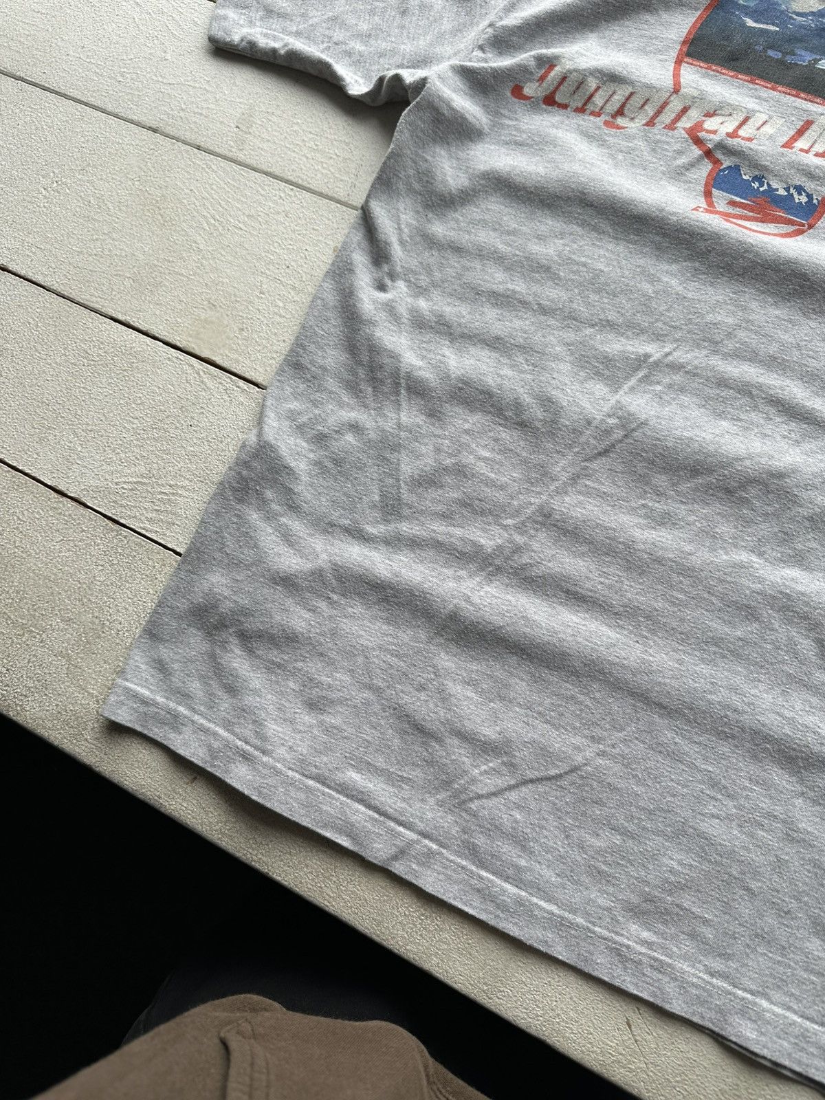 Nike × Vintage 🚨Vintage 90's Nike Jungfrau Marathon Boxie T-shirt M Size US M / EU 48-50 / 2 - 4 Thumbnail