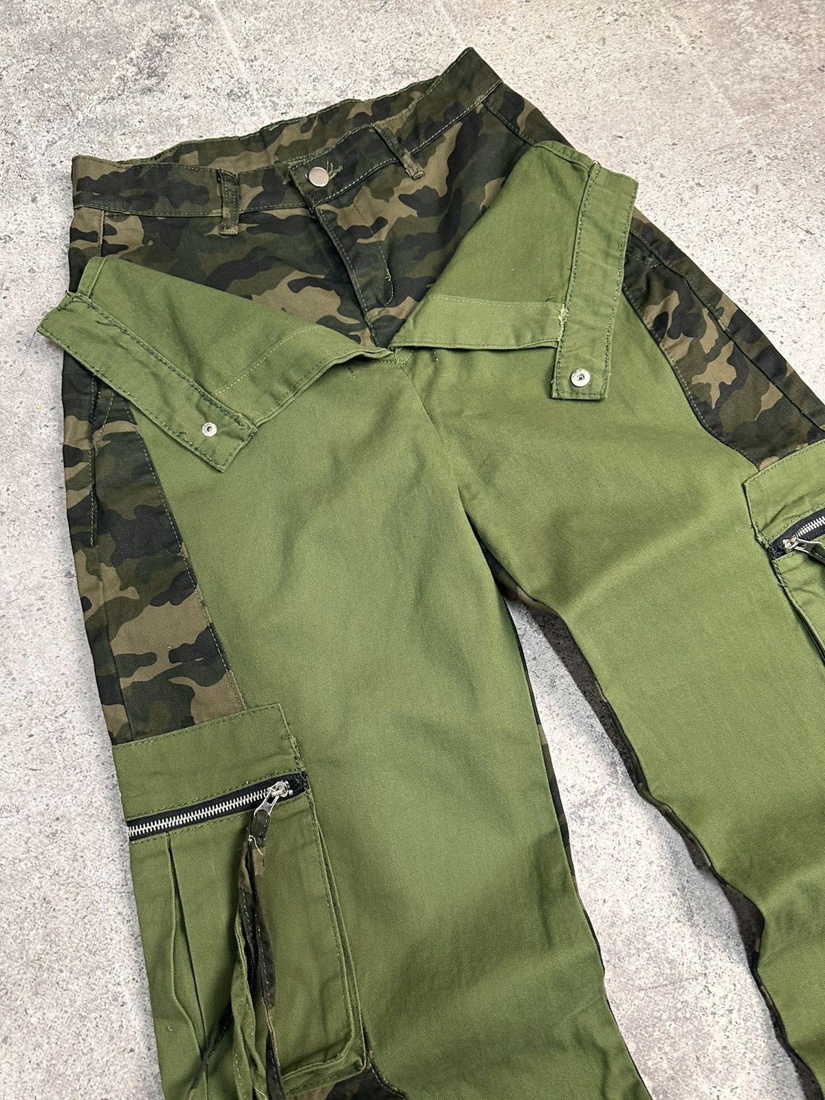 GOA LGB Baggy GOA Flare Military Style Cargo Pants Ifsixwasnine Size US 32 / EU 48 - 6 Thumbnail