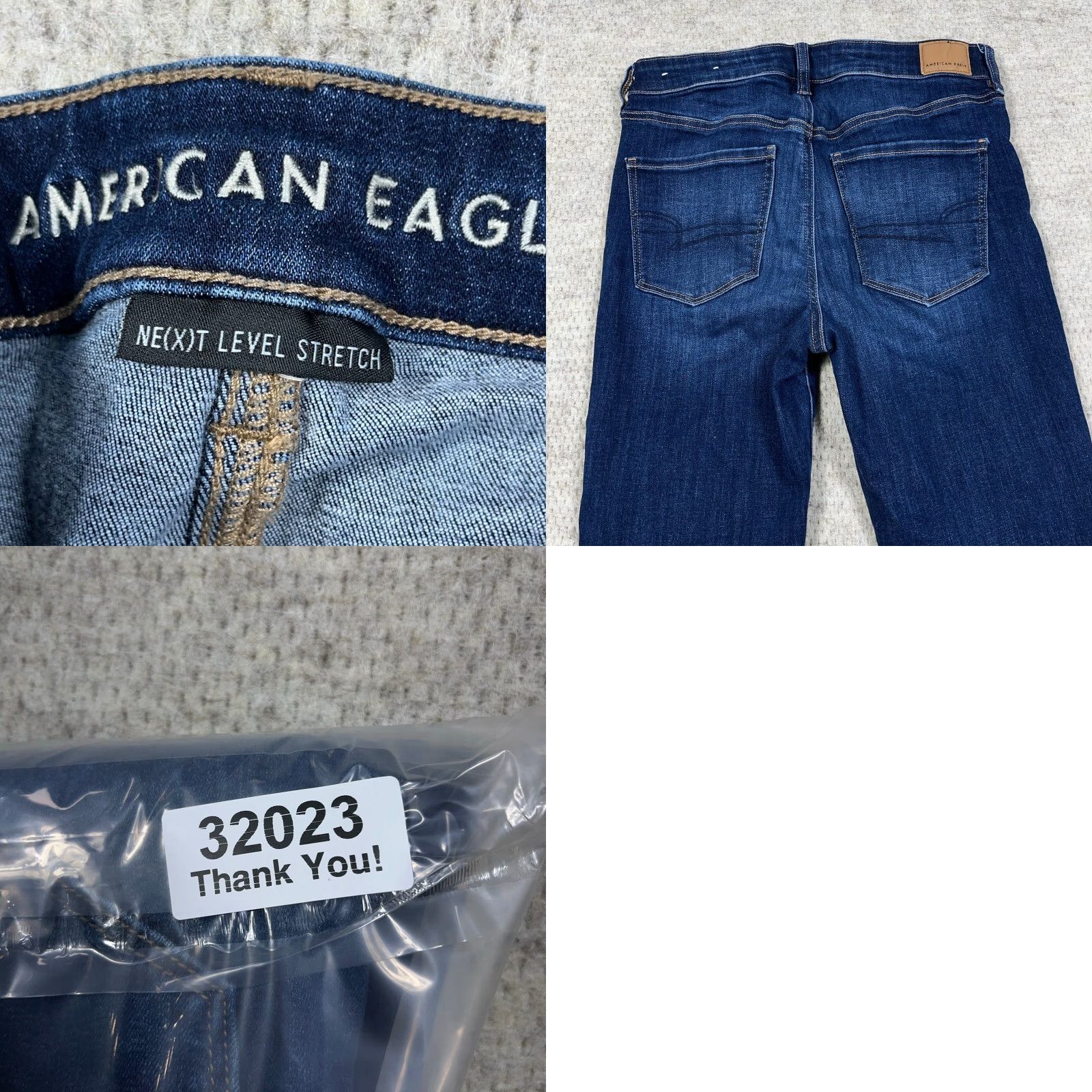 American Eagle Outfitters American Eagle Outfitters Jegging Blue Jeans Dark Wash 4 High Rise 27.5 Inseam 5-Pocket Denim Women/Adult Womens Size 27" / US 4 / IT 40 - 9 Thumbnail
