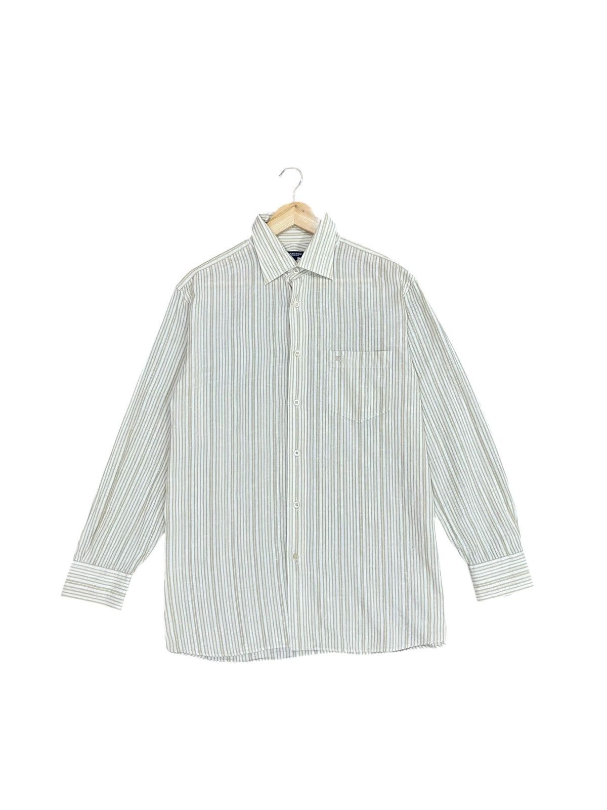 Burberry × Vintage Burberry Stripes Shirt Size US L / EU 52-54 / 3 - 1 Thumbnail