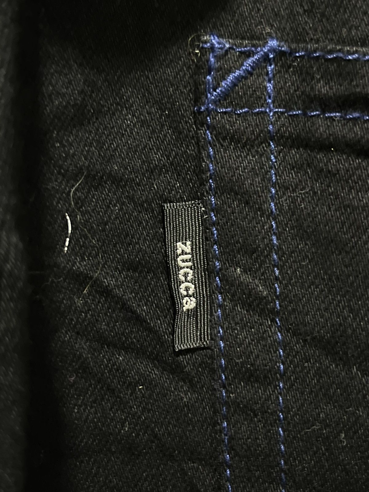 CABANE de ZUCCa Zucca Black Denim Pants Buckle Back Size US 30 / EU 46 - 6 Thumbnail