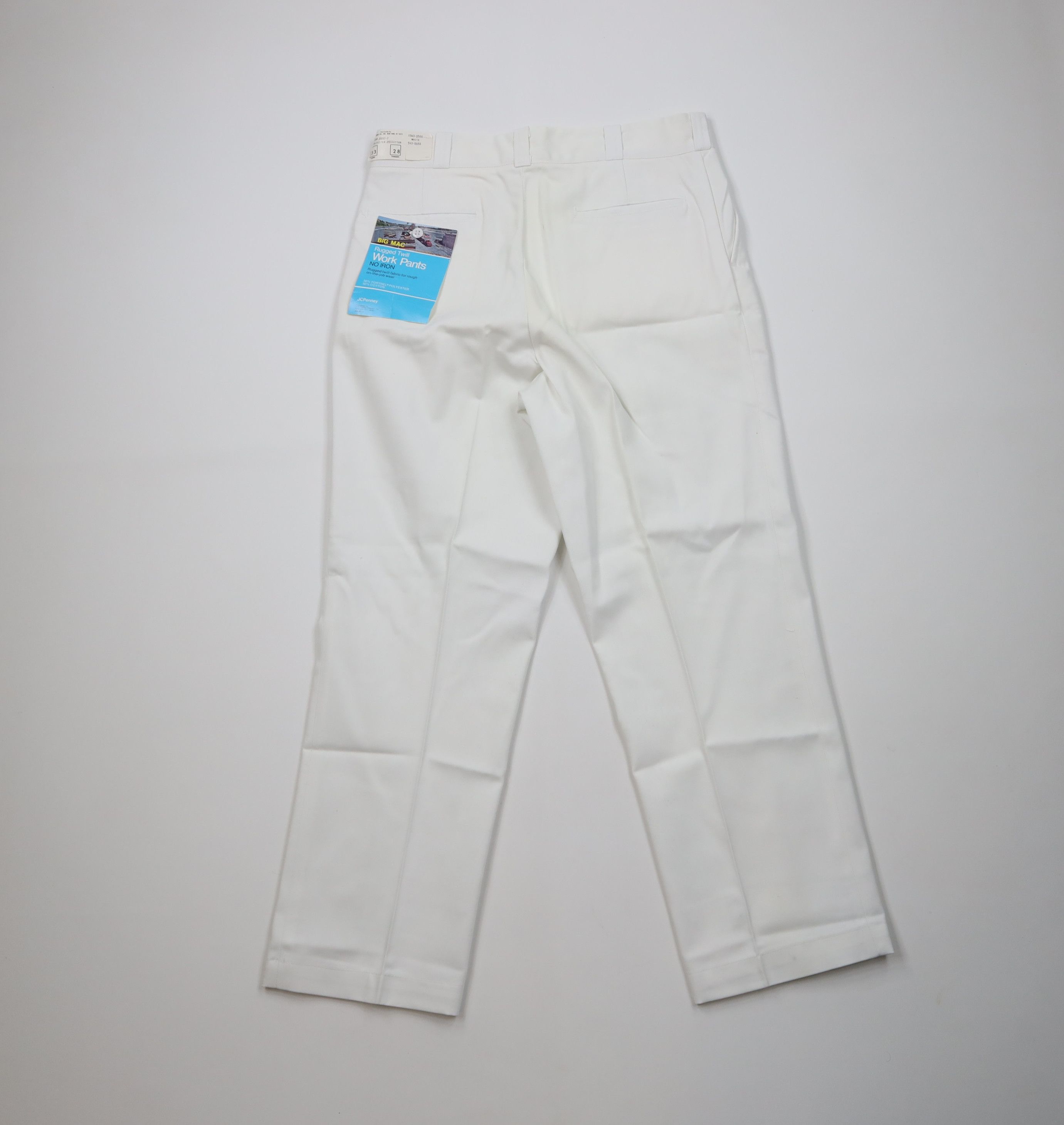 Big Mac Deadstock Vintage 60s 70s Big Mac Mechanic Pants White USA Size US 33 - 8 Thumbnail