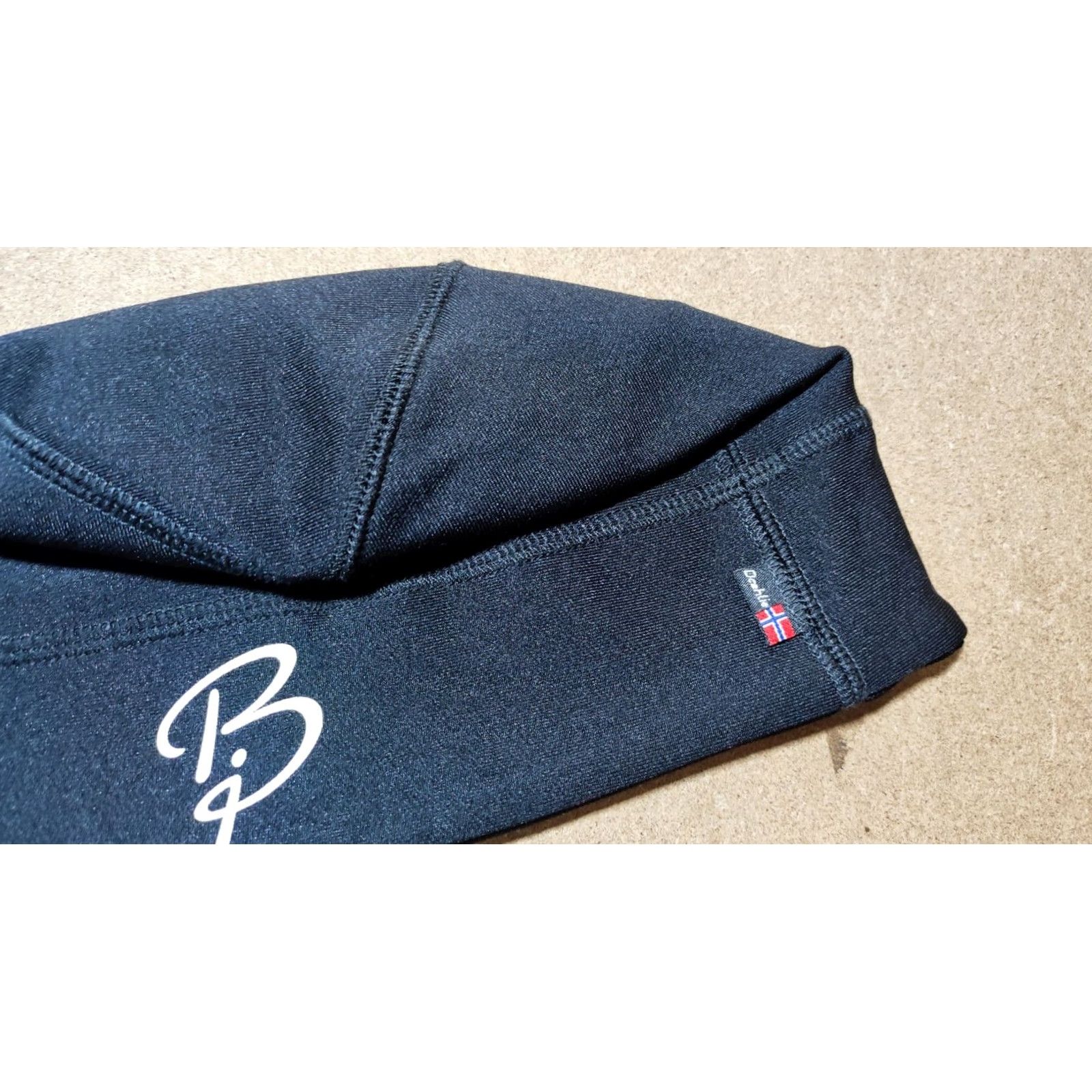 Vintage Bjorn Daehlie Black Hat Ski Cap One Size Winter Cross Country Biathlon Thermal Beanie Mens Womens Unisex Adults Outdoor Ski Halloween Size ONE SIZE - 4 Thumbnail