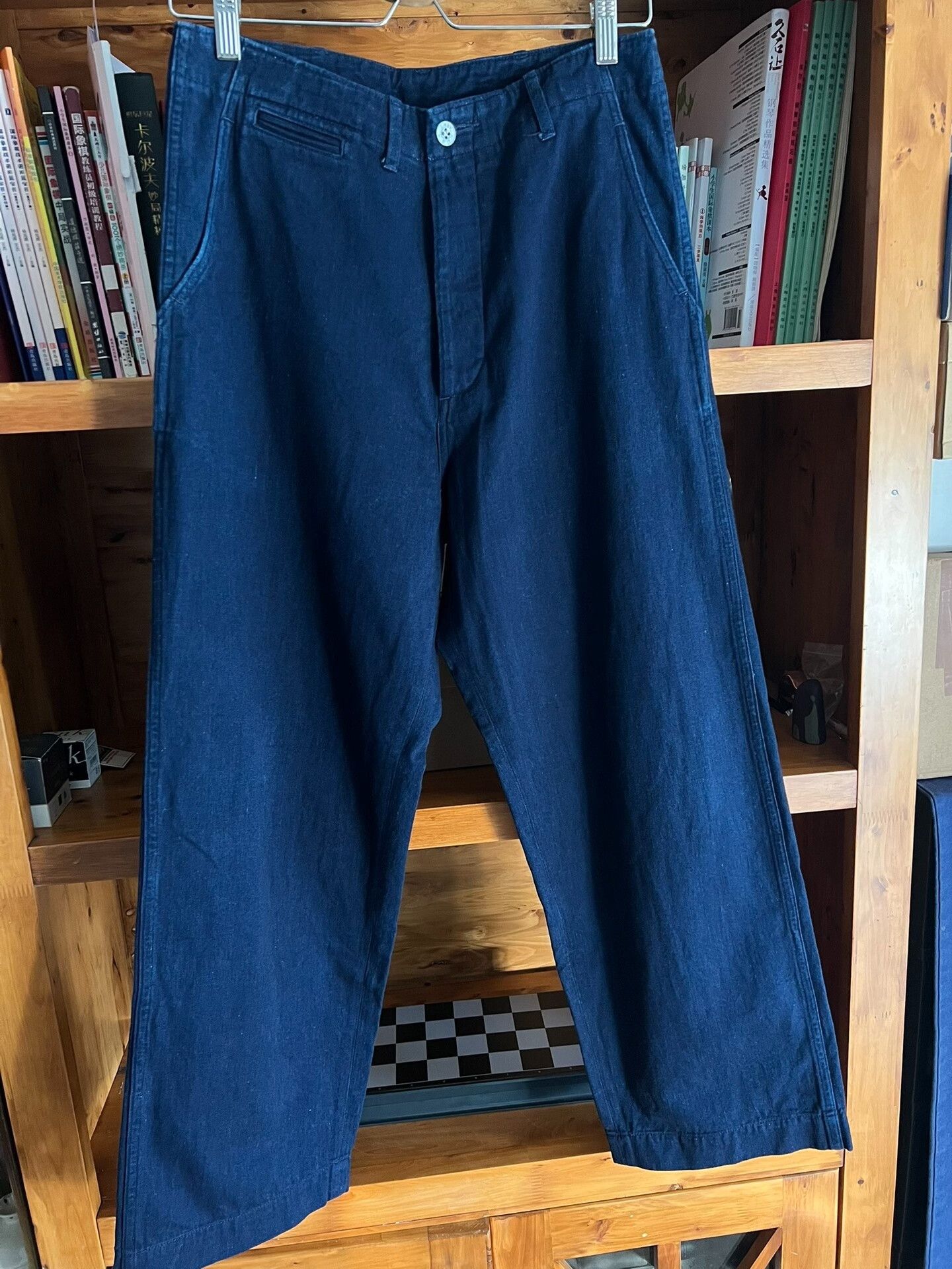 Soulive Soulive Japan Blue Indigo Chino Pants Size US 30 / EU 46 - 2 Thumbnail