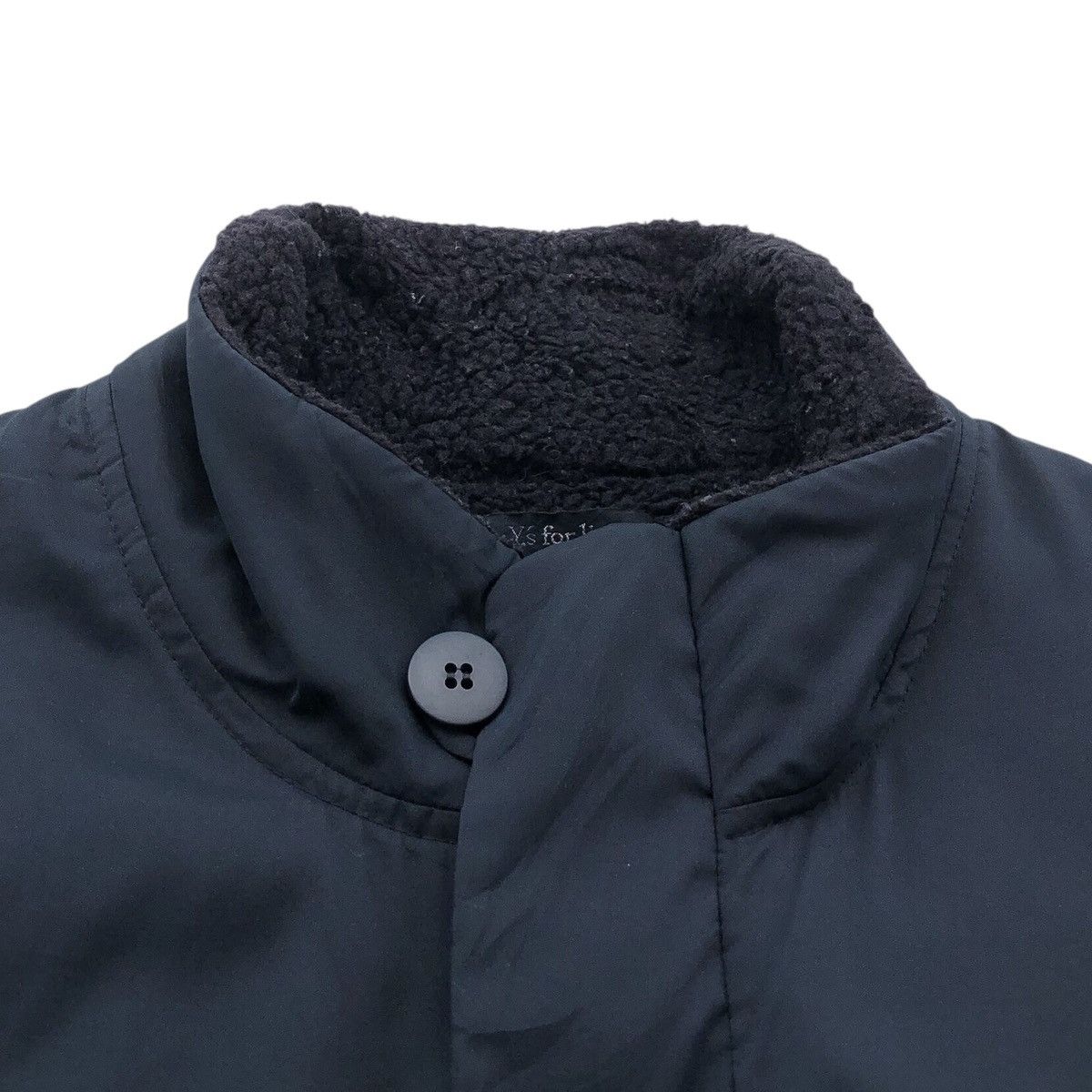 Y's Y's for living Lined Fleece Bomber Jacket Size L / US 10 / IT 46 - 3 Thumbnail