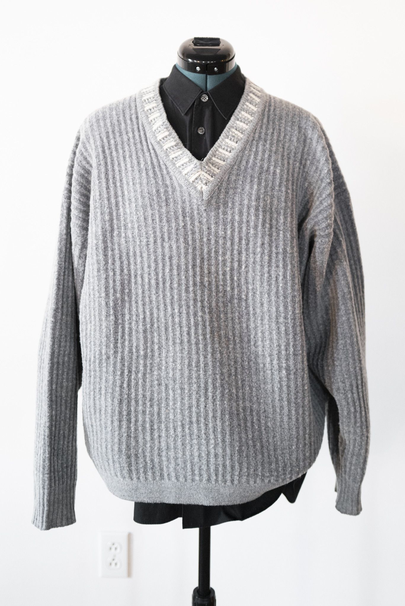 VTG C.P. COMPANY MASSIMO OSTI PULLOVER KNIT SWEATER SZ. XL