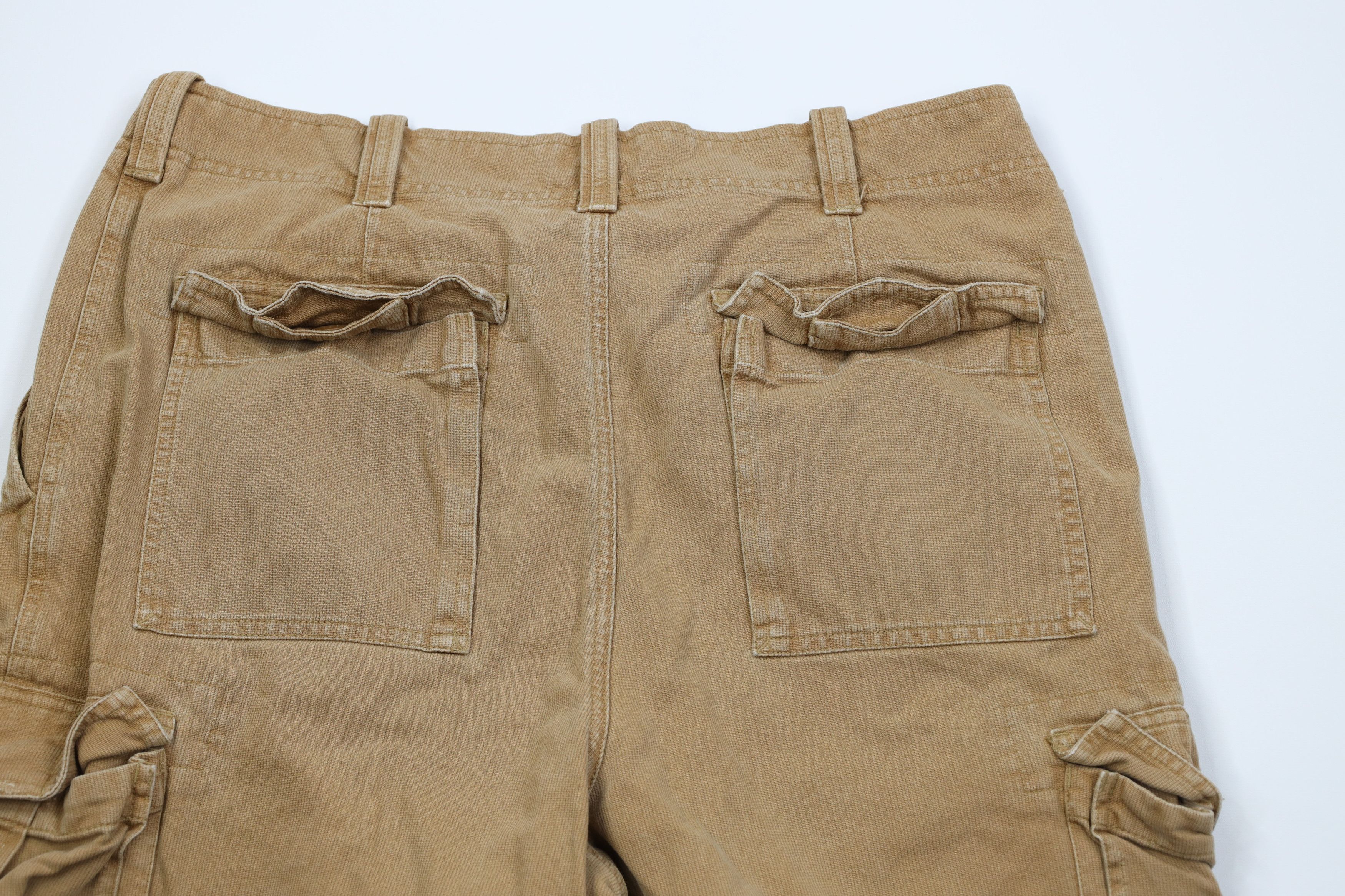 Abercrombie & Fitch Vintage 90s Y2K Abercrombie & Fitch Wide Leg Cargo Pants Size US 36 / EU 52 - 11 Thumbnail