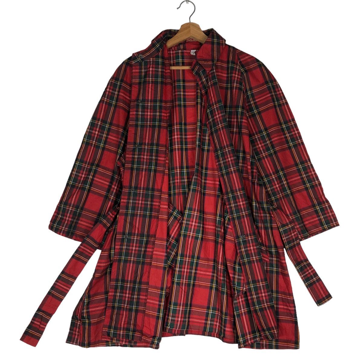 Japanese Brand 🔥Vintage Punk Design Tartan Check Bondage Portomoro Italy Size US M / EU 48-50 / 2 - 18 Thumbnail