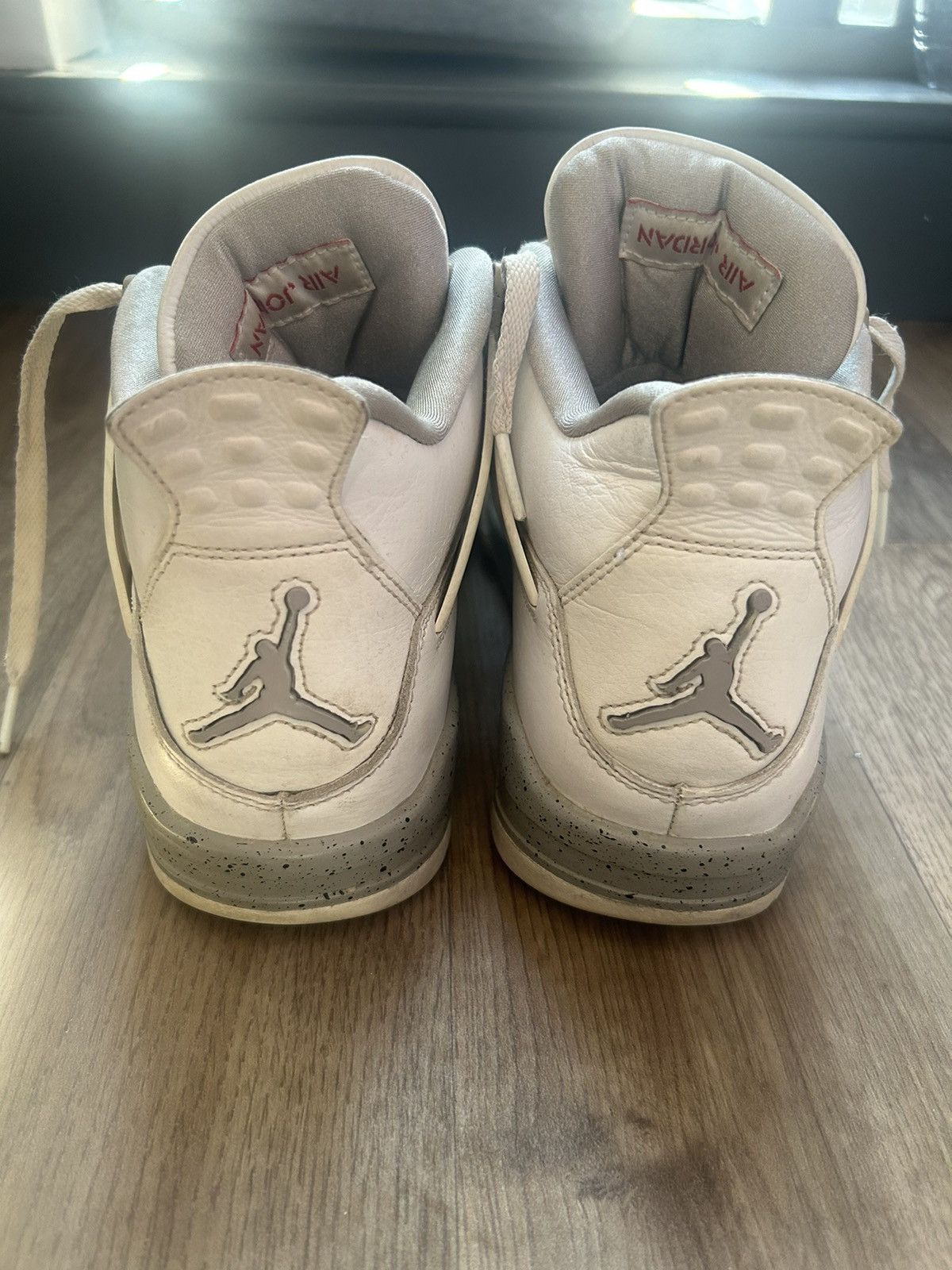 Nike Air Jordan 4 Retro 'White Oreo' Size US 7.5 / IT 37.5 - 4 Thumbnail