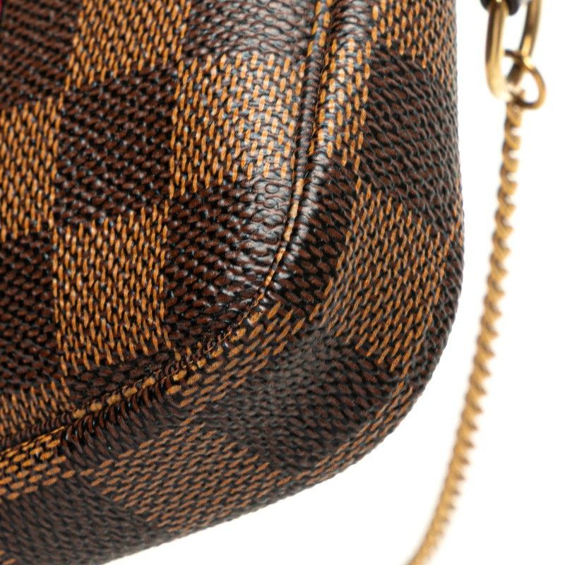 Louis Vuitton Louis Vuitton Damier Mini Pochette Accessoire Pouch N58011 Size ONE SIZE - 8 Thumbnail
