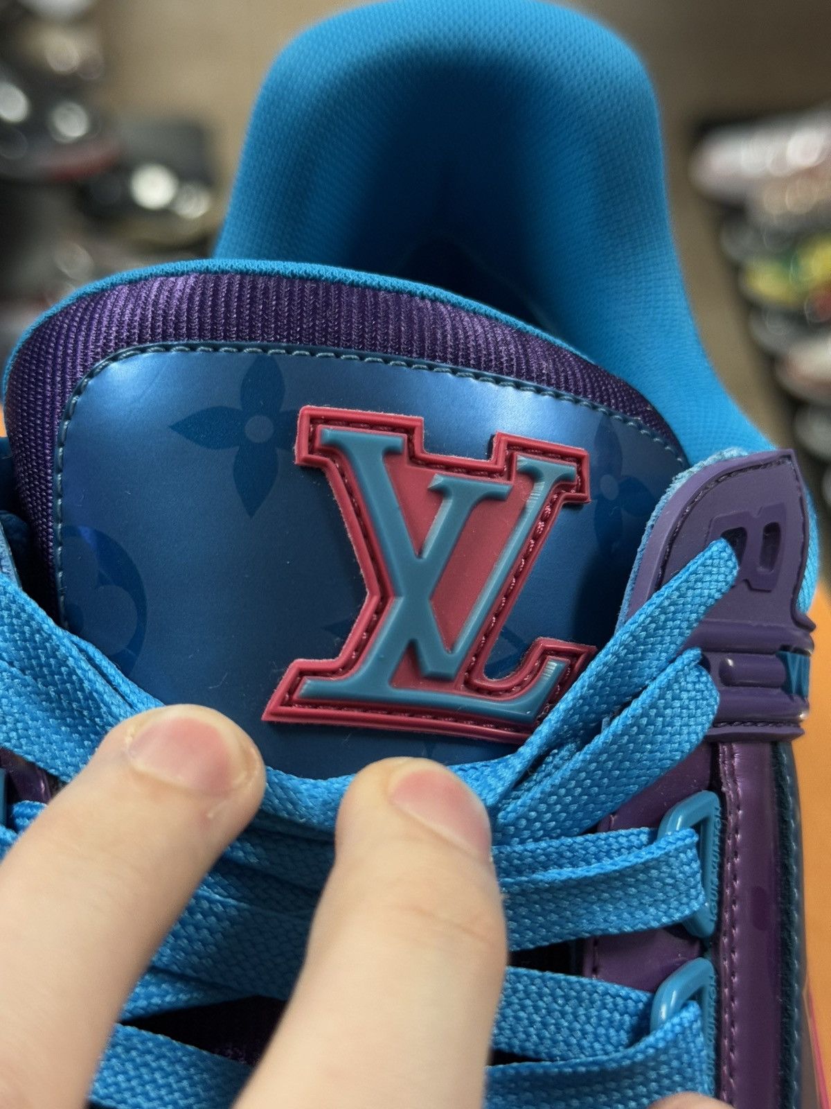 Louis Vuitton Louis Vuitton Virgil Abloh Trainer Colorful Size 9LV/10US Size US 10 / EU 43 - 20 Thumbnail