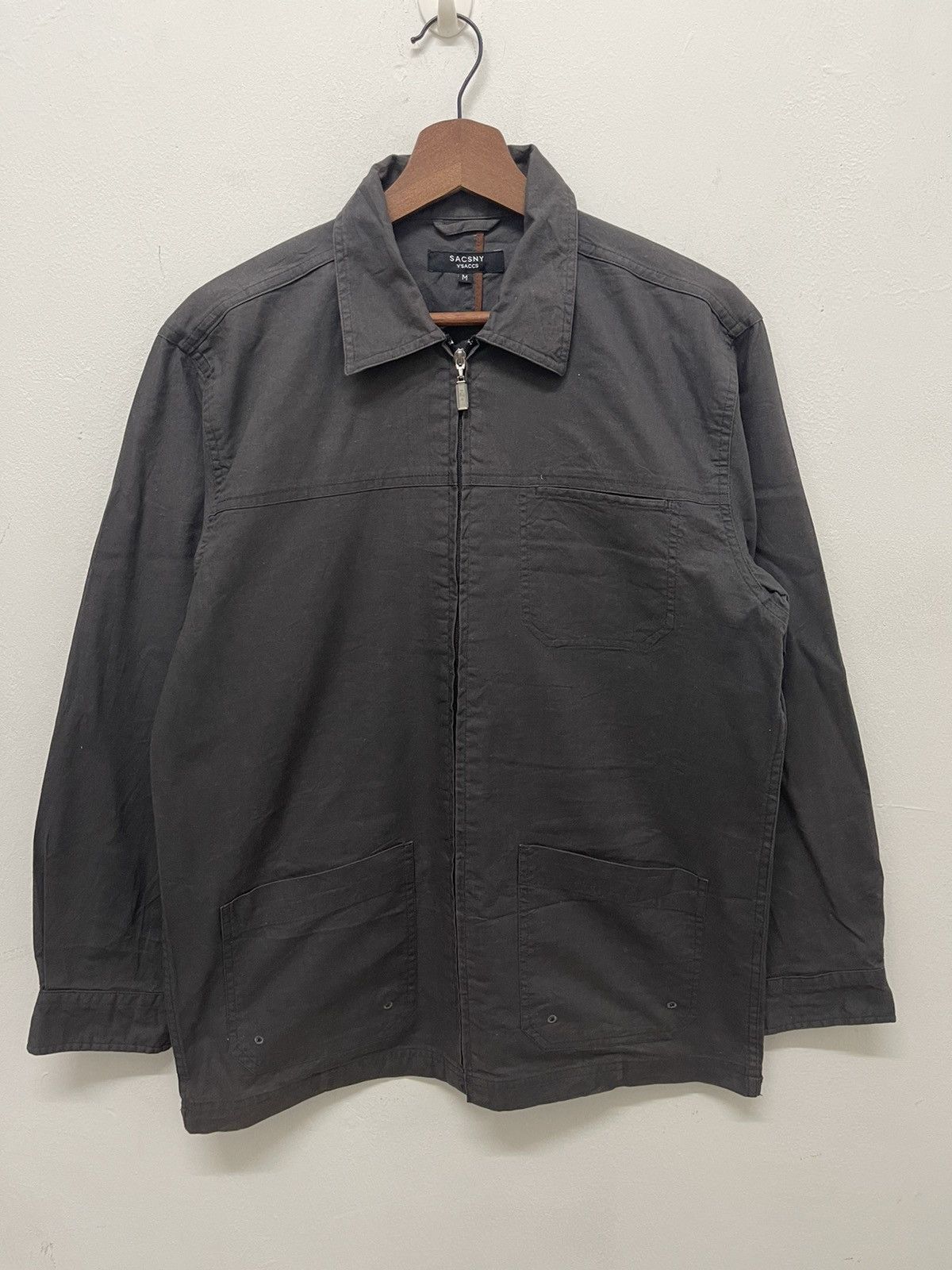 Japanese Brand Avant- Garde SACSNY Light Thin Jacket Yohji Yamamoto Japan Size US M / EU 48-50 / 2 - 3 Thumbnail