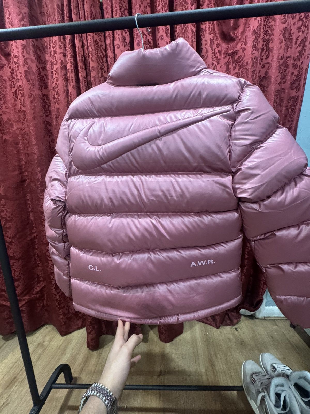 Nike Nike x Nocta Pink Desert Berry Puffer Jacket (Xs) Size US XS / EU 42 / 0 - 5 Thumbnail