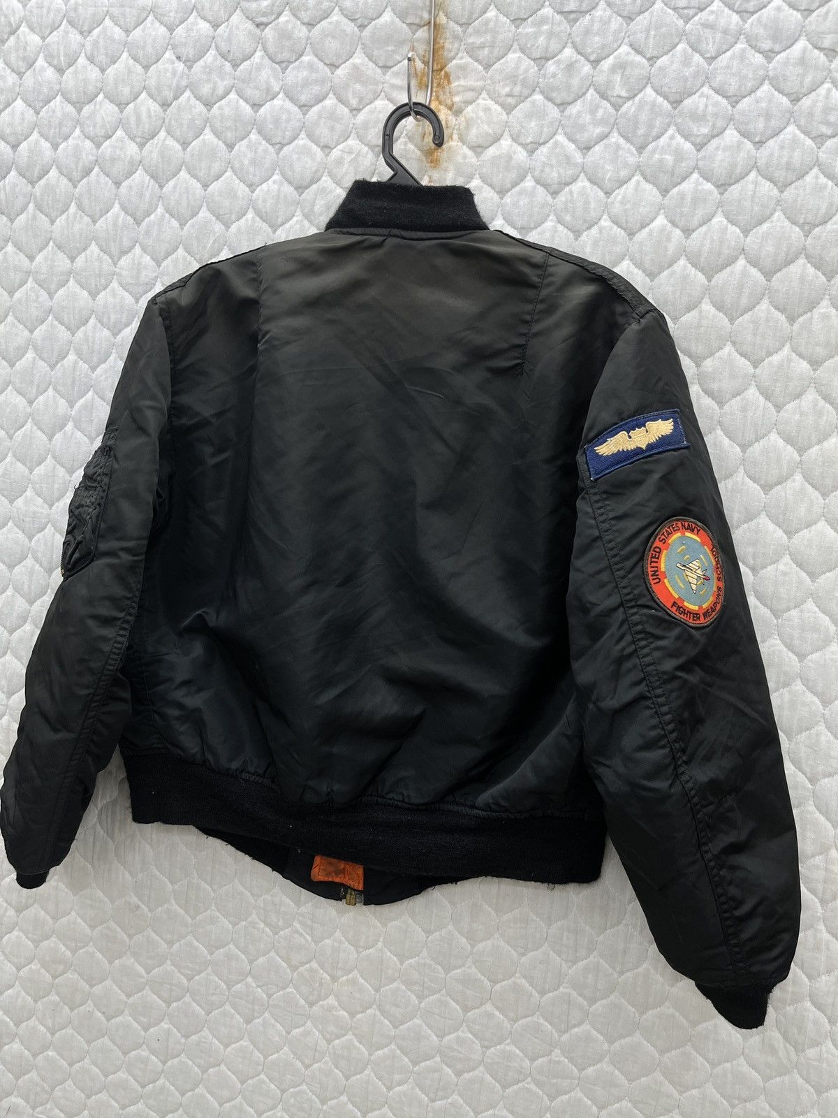 Vintage 🔥🔥🔥STEALS VTG USS ENTERPRISE COMANDING OFFICER MA1 JACKET Size US M / EU 48-50 / 2 - 8 Thumbnail