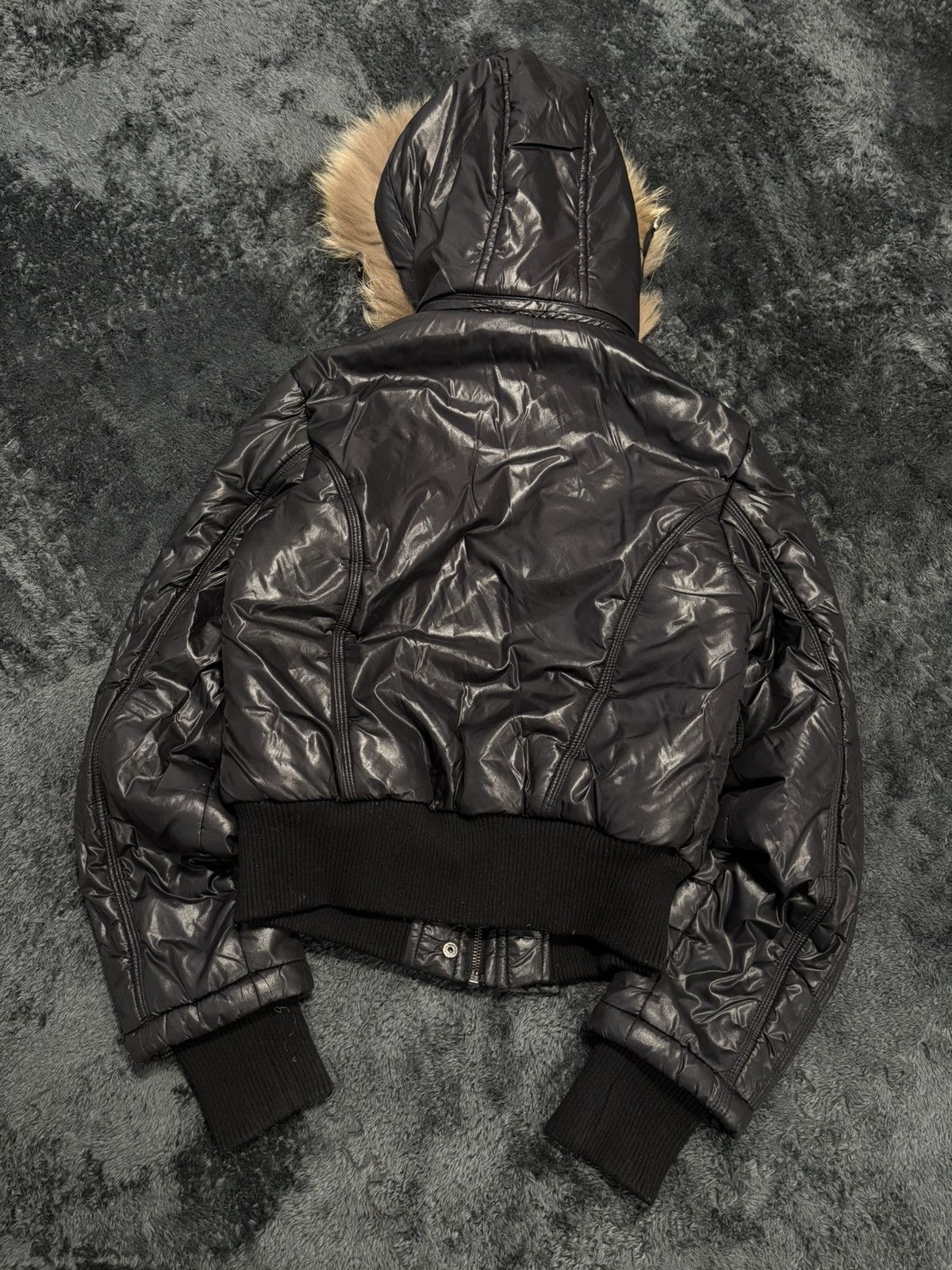 If Six Was Nine 00s LGB If Six Was Nine Style Multi Pocket Faux Fur Jacket Size M / US 6-8 / IT 42-44 - 8 Thumbnail