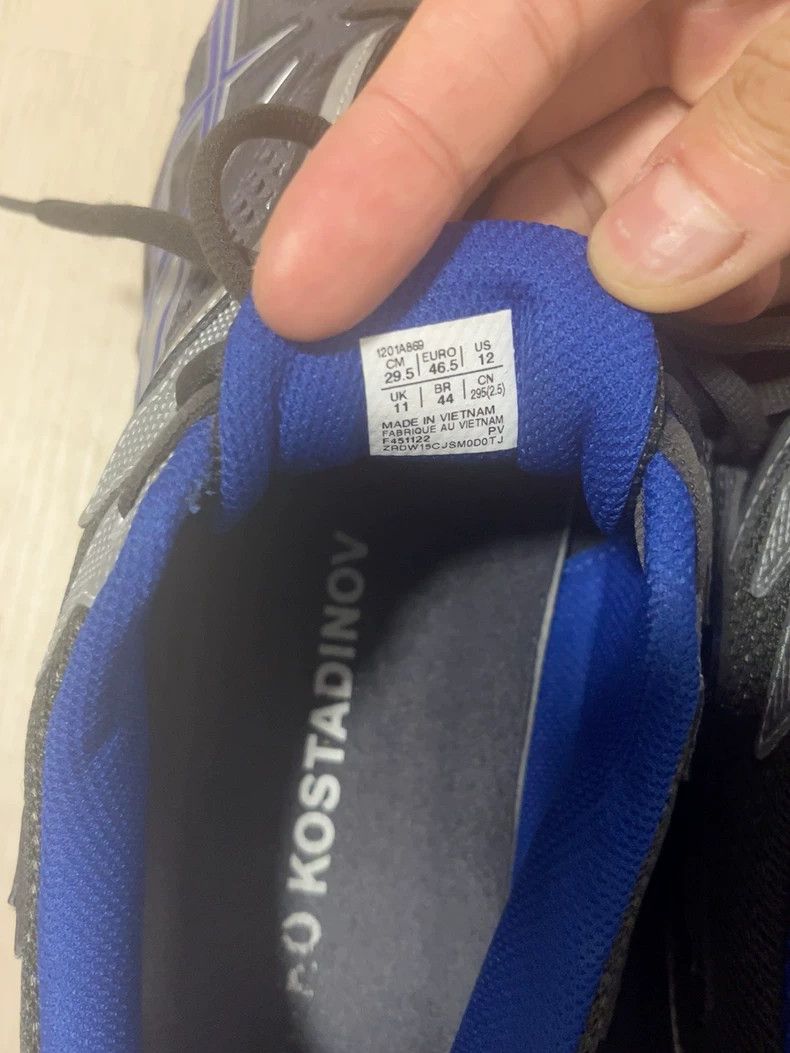 Asics × Kiko Kostadinov KIKO KOSTADINOV Size 46.5Zientzia black blue Gel Quantum A Size US 7.5 / EU 40-41 - 5 Thumbnail