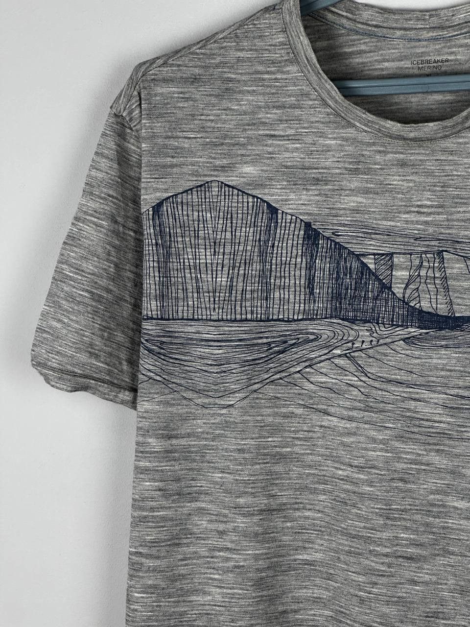 Icebreaker Men’s ICEBREAKER PURE MERINO Printed T-Shirt Size L Size US XL / EU 56 / 4 - 5 Thumbnail