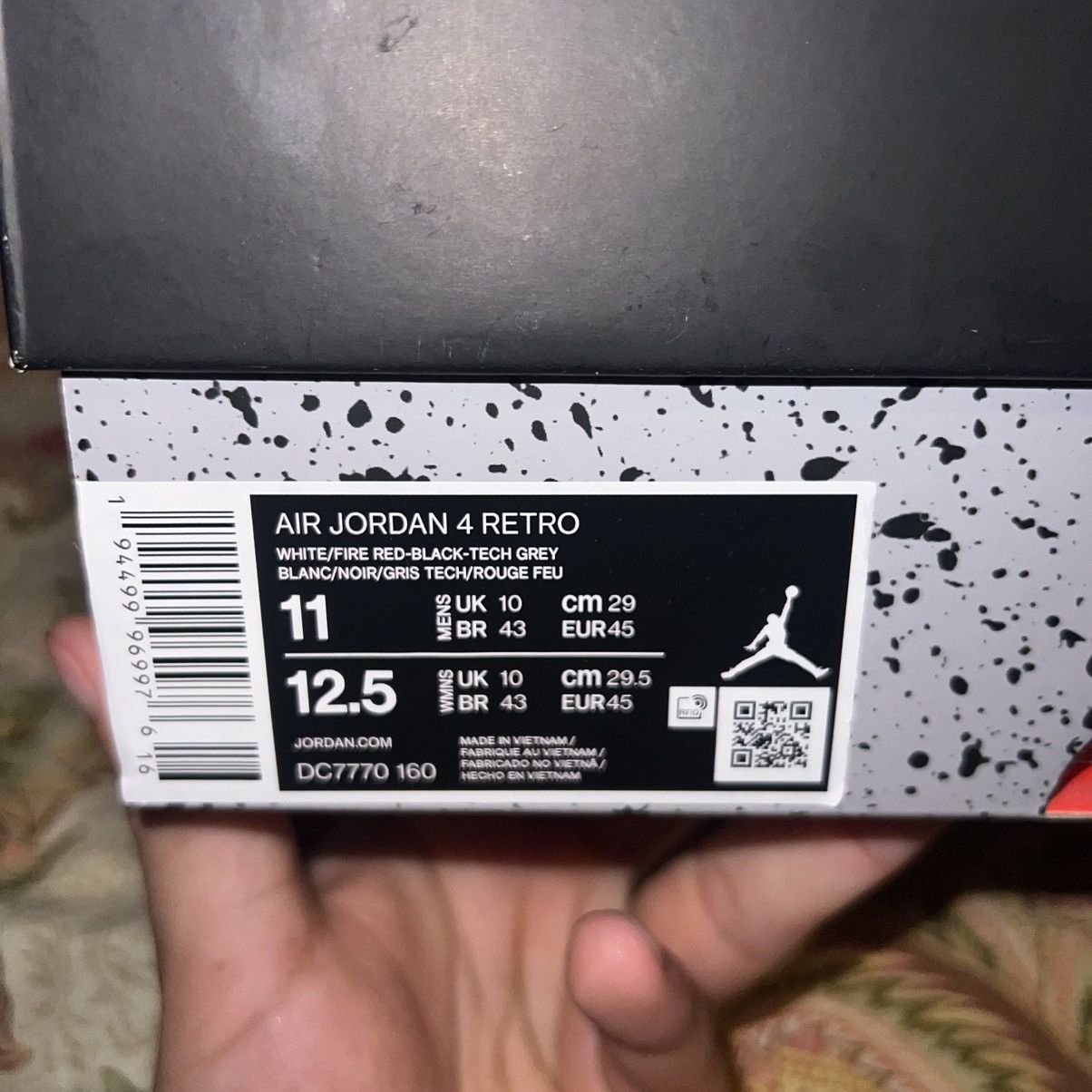Jordan Brand Jordan 4 “fire red” Size US 11 / EU 44 - 10 Thumbnail