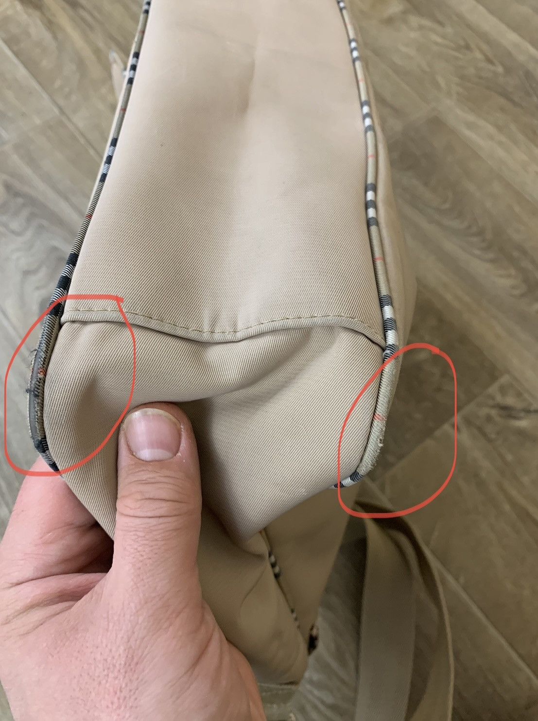 Burberry Burberry bag beige Size 28 - 8 Thumbnail