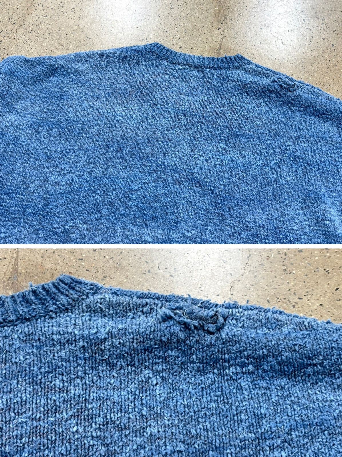Visvim Visvim ICT Amplus V-Neck L/S Indigo Size US M / EU 48-50 / 2 - 6 Thumbnail