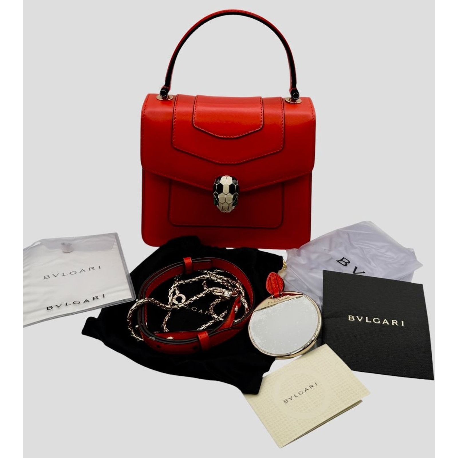 Bvlgari Bvlgari ‘Serpenti Forever’ Small Top Handle Bag Size ONE SIZE - 2 Thumbnail