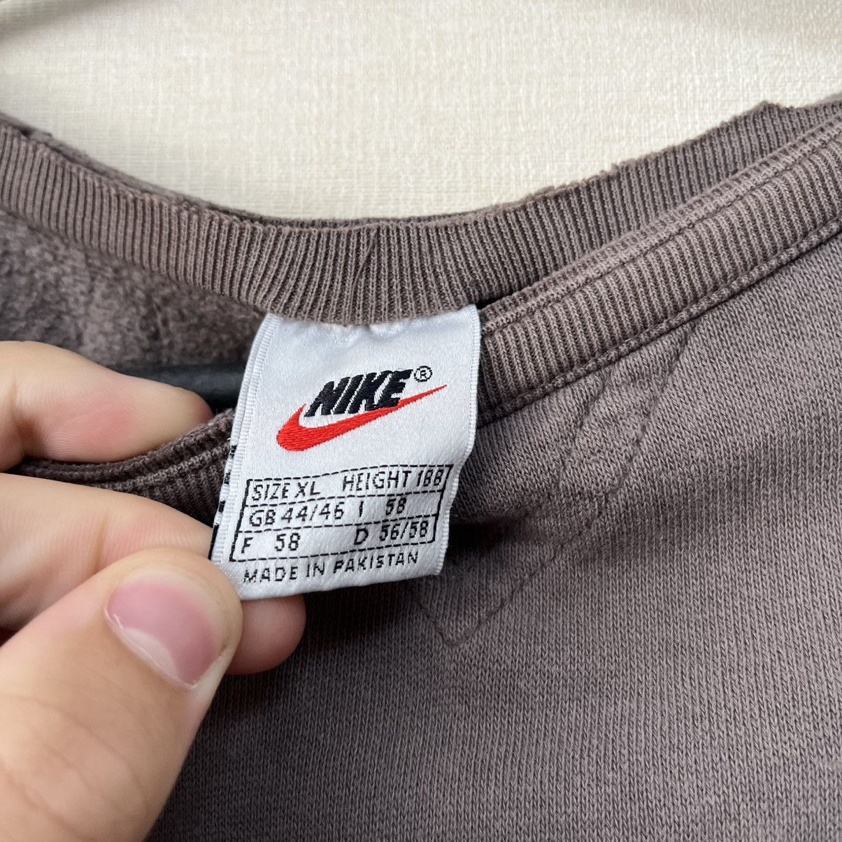Nike Vintage 90s Nike big logo sweatshirt baggy fit Size US XL / EU 56 / 4 - 5 Thumbnail